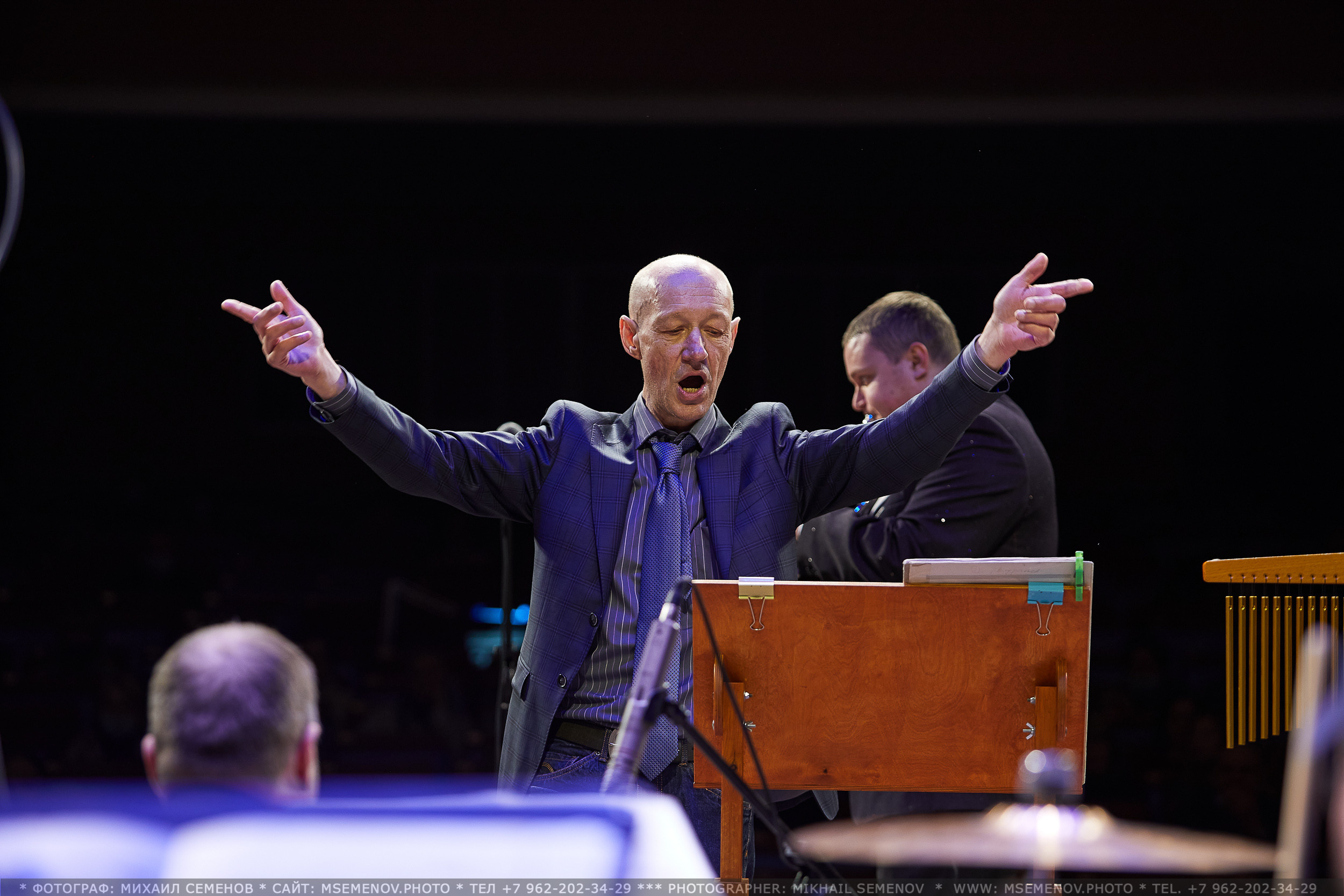 Концерт Оркестра им. В.Н. ПАВЛУШОВА. Photographer for business Mikhail Semenov. Aqua photo studio, photo school