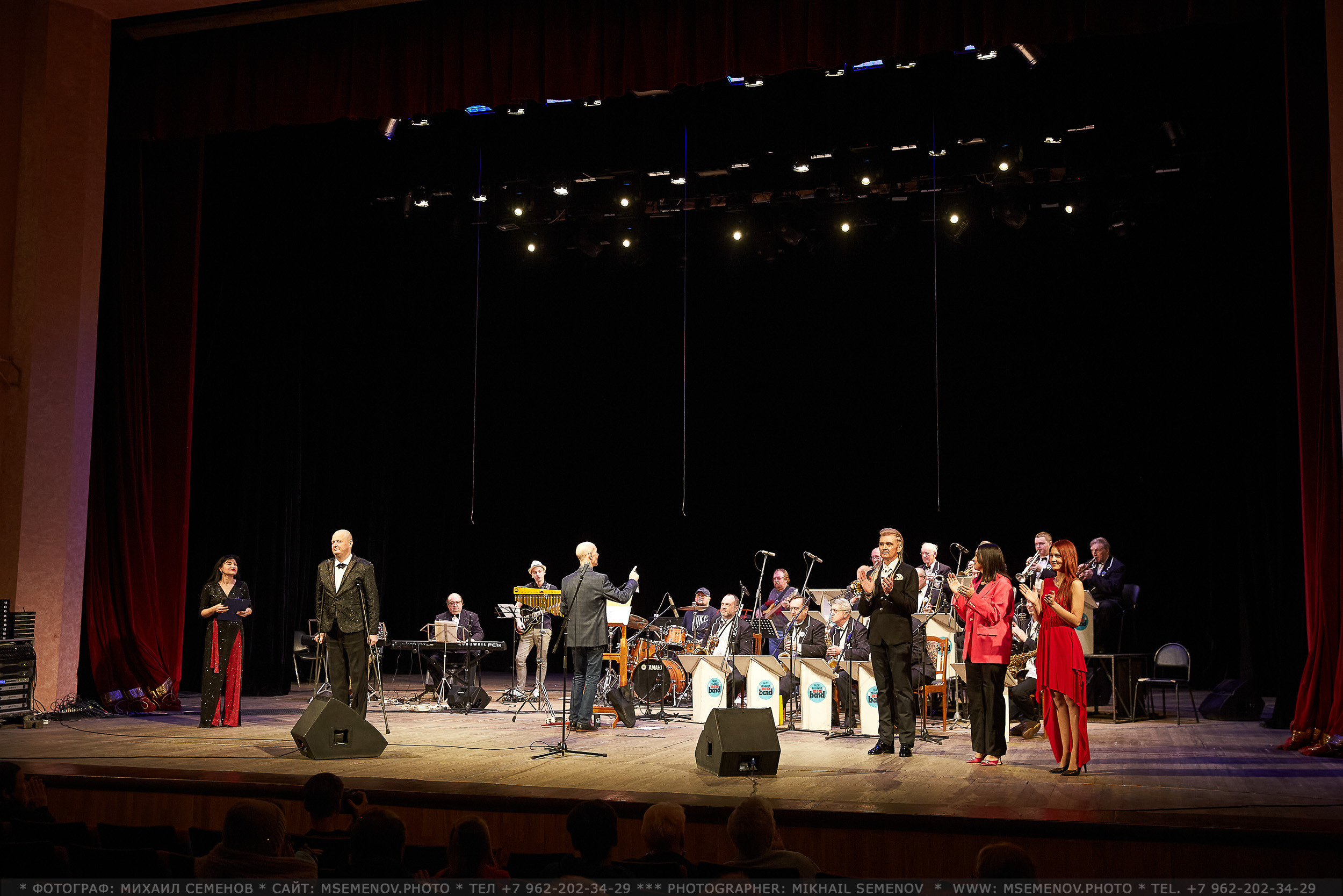 Концерт Оркестра им. В.Н. ПАВЛУШОВА. Photographer for business Mikhail Semenov. Aqua photo studio, photo school