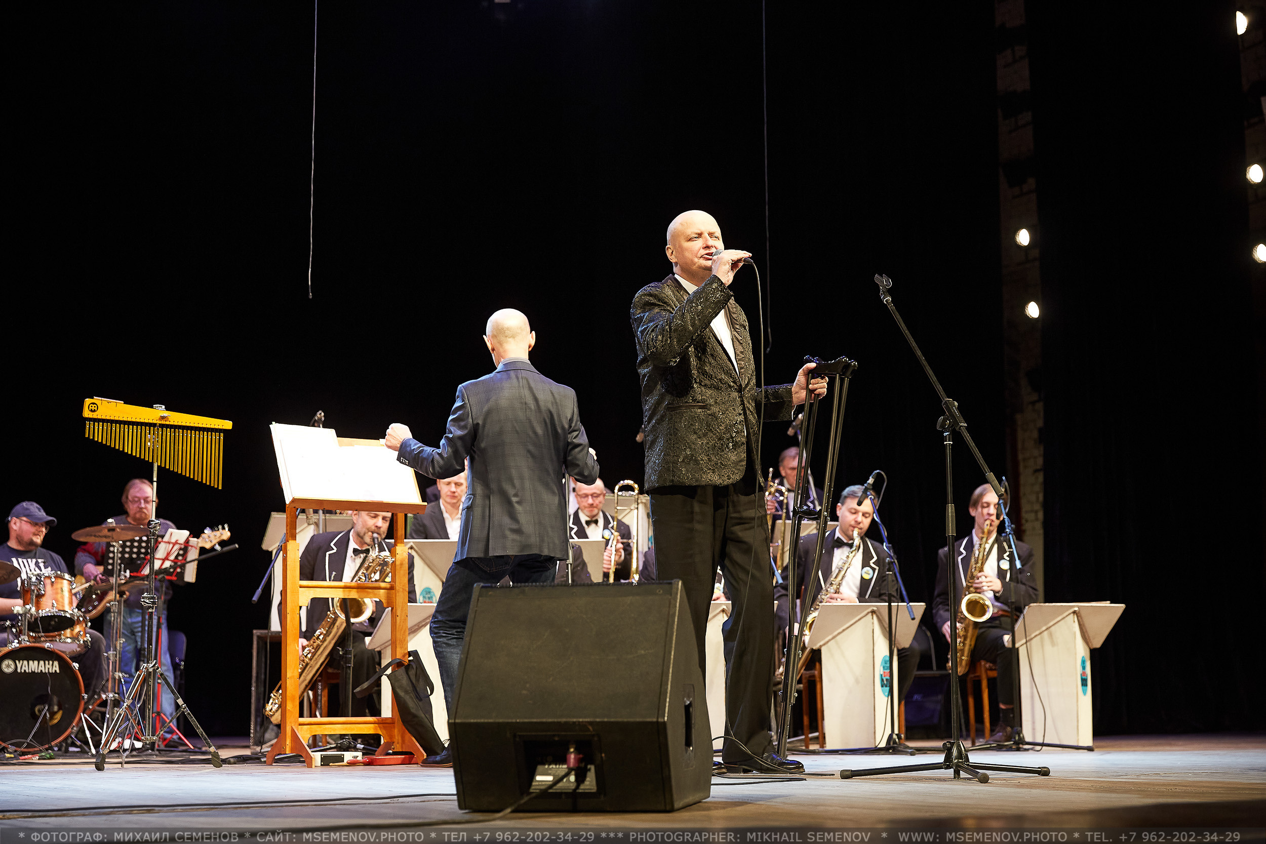 Концерт Оркестра им. В.Н. ПАВЛУШОВА. Photographer for business Mikhail Semenov. Aqua photo studio, photo school