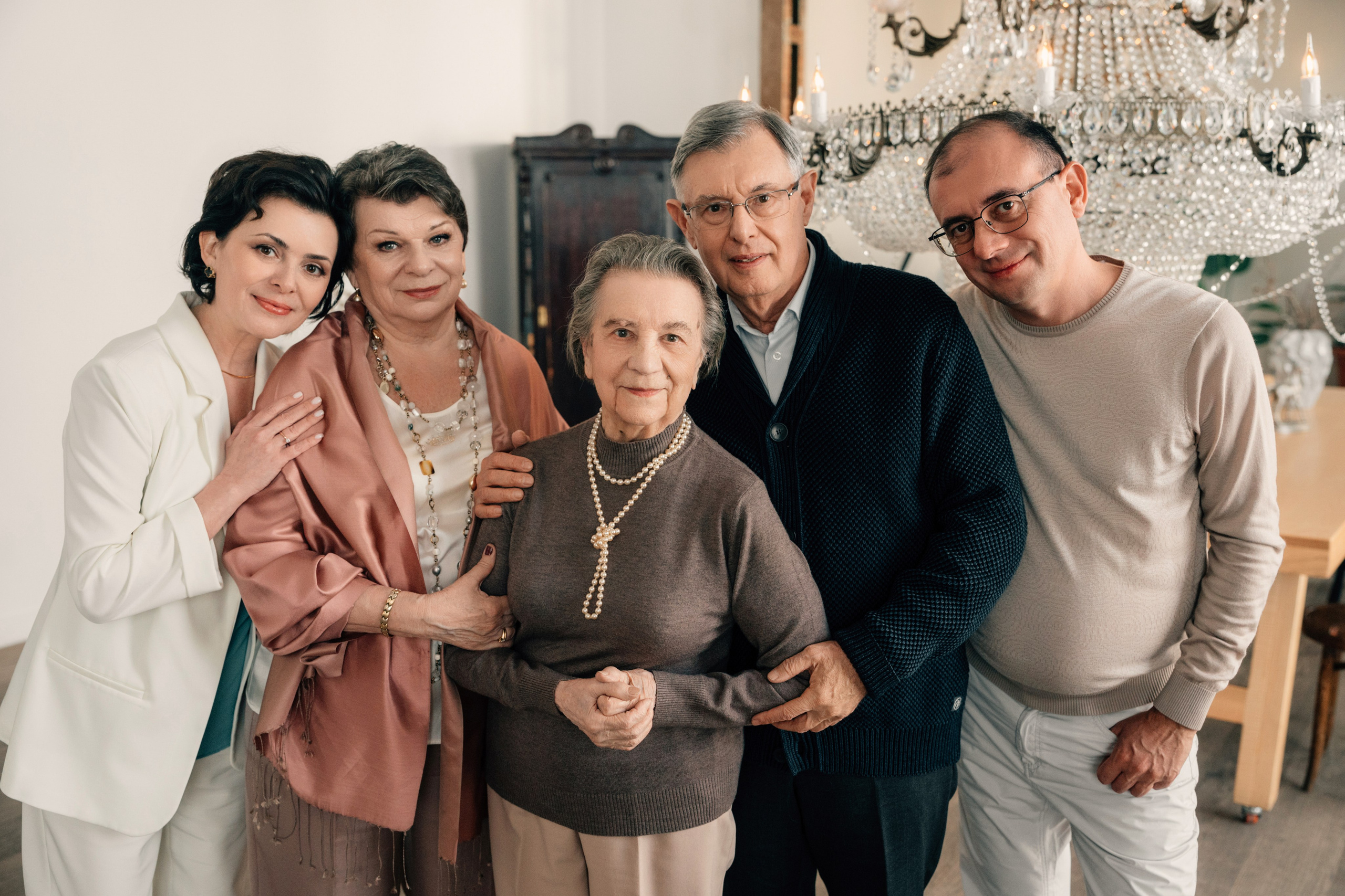 Фотосессия к 100-летию бабушки