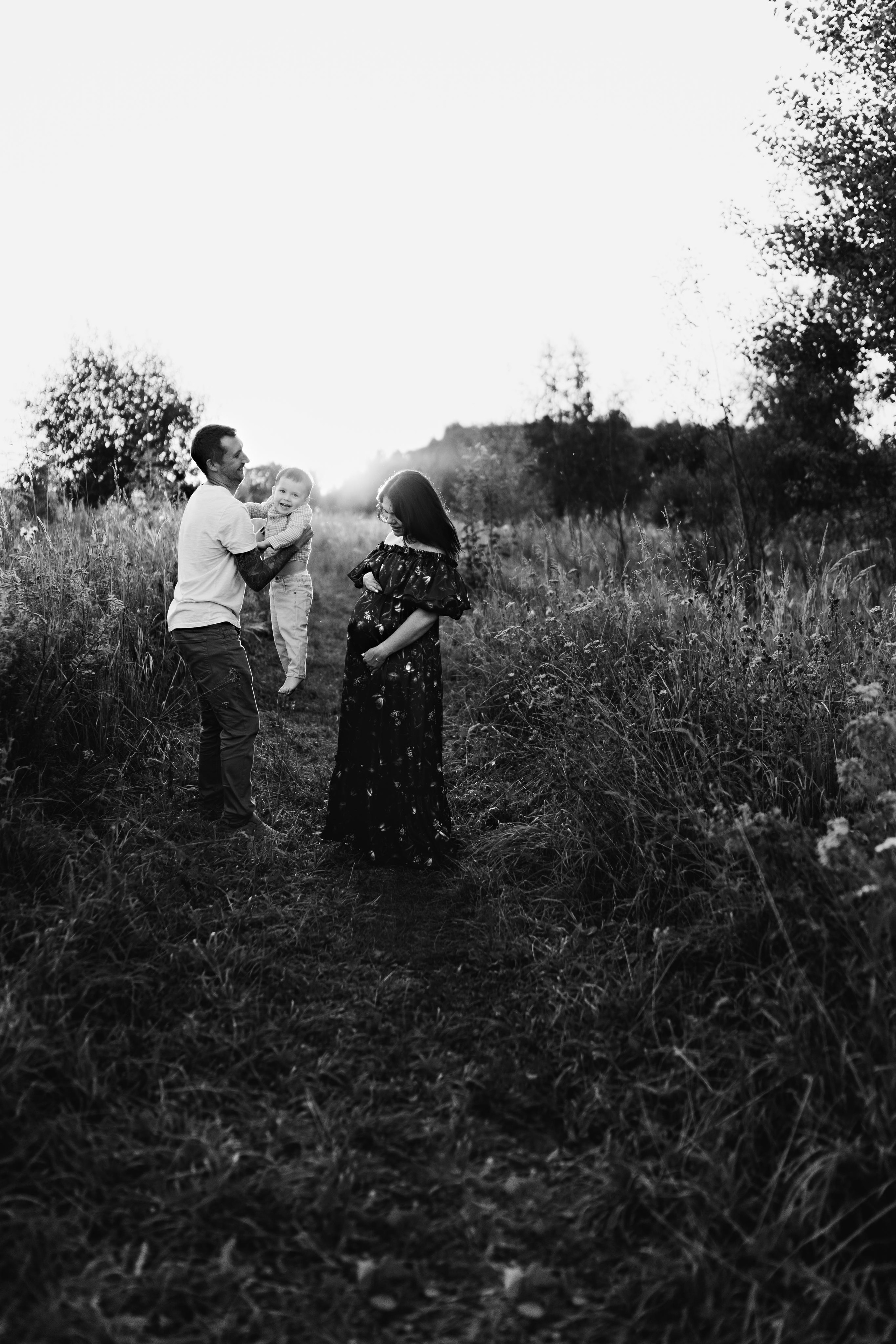 Алена и ее семья в ожидании второго малыша). Фотосессия новорожденных в Москве — newborn фотограф Елена Виниченко