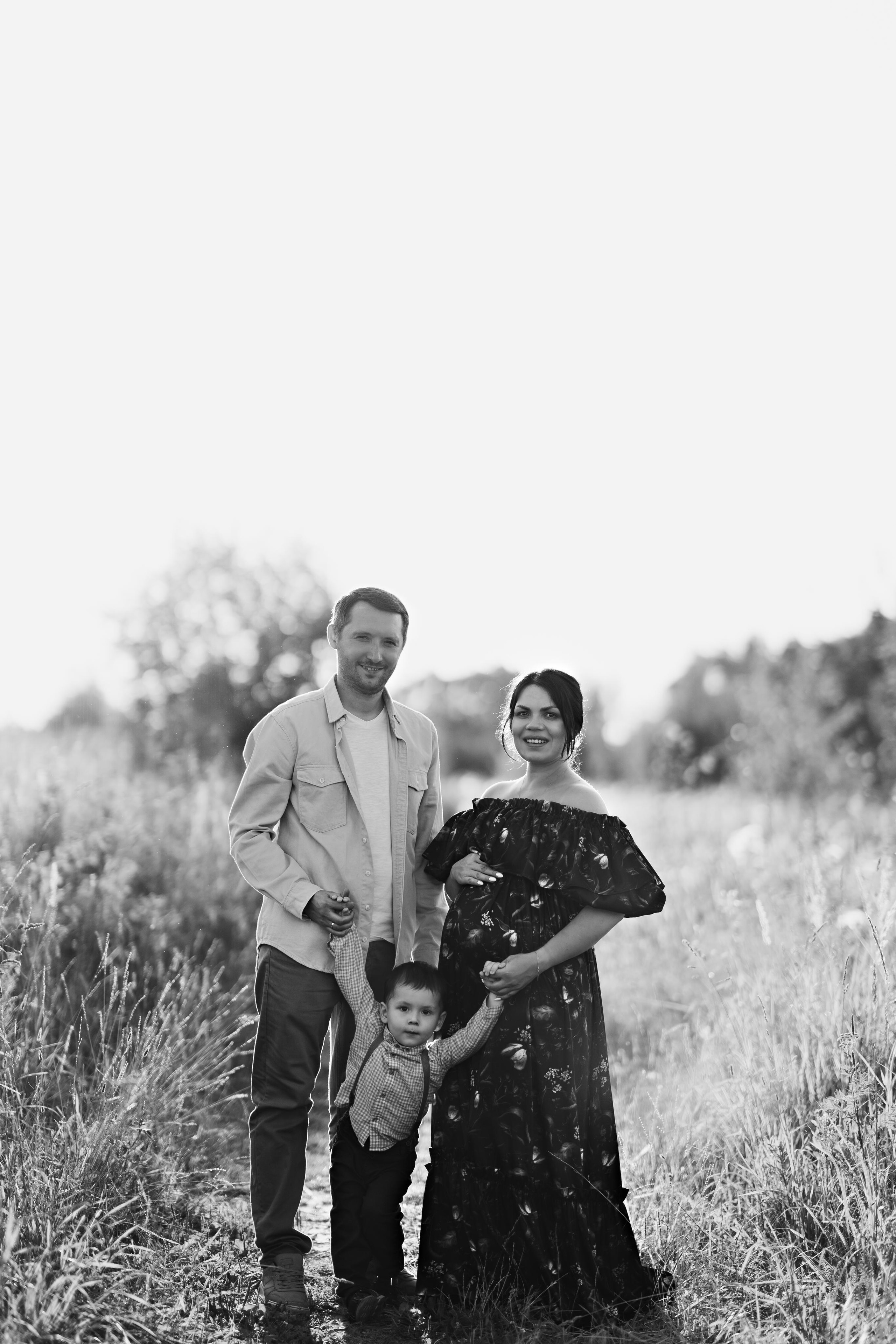 Алена и ее семья в ожидании второго малыша). Фотосессия новорожденных в Москве — newborn фотограф Елена Виниченко