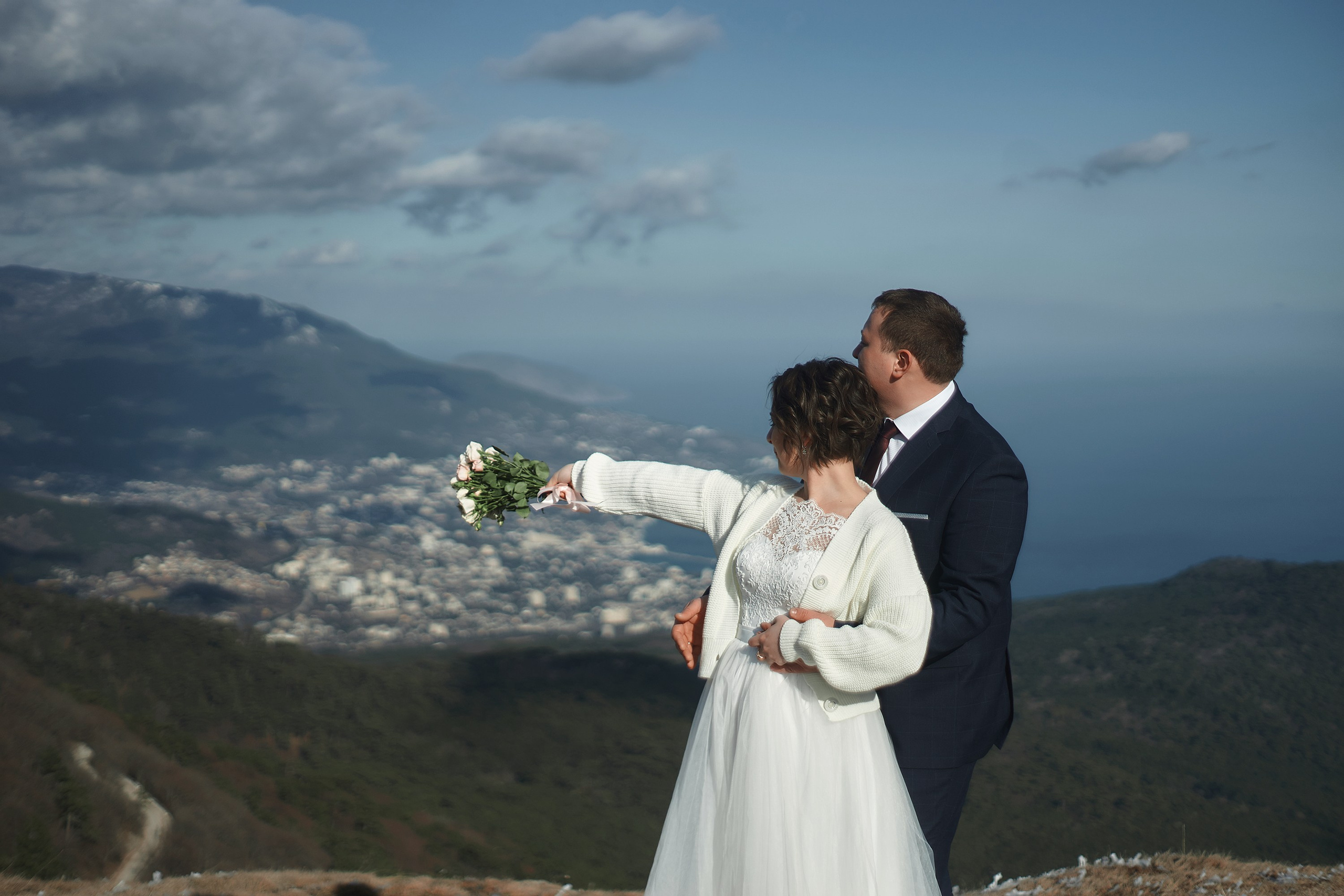 Свадебная фотосъёмка в Крыму и Краснодаре. Фотограф Александр Кудинов, Крым: Легкие съемки, живые эмоции