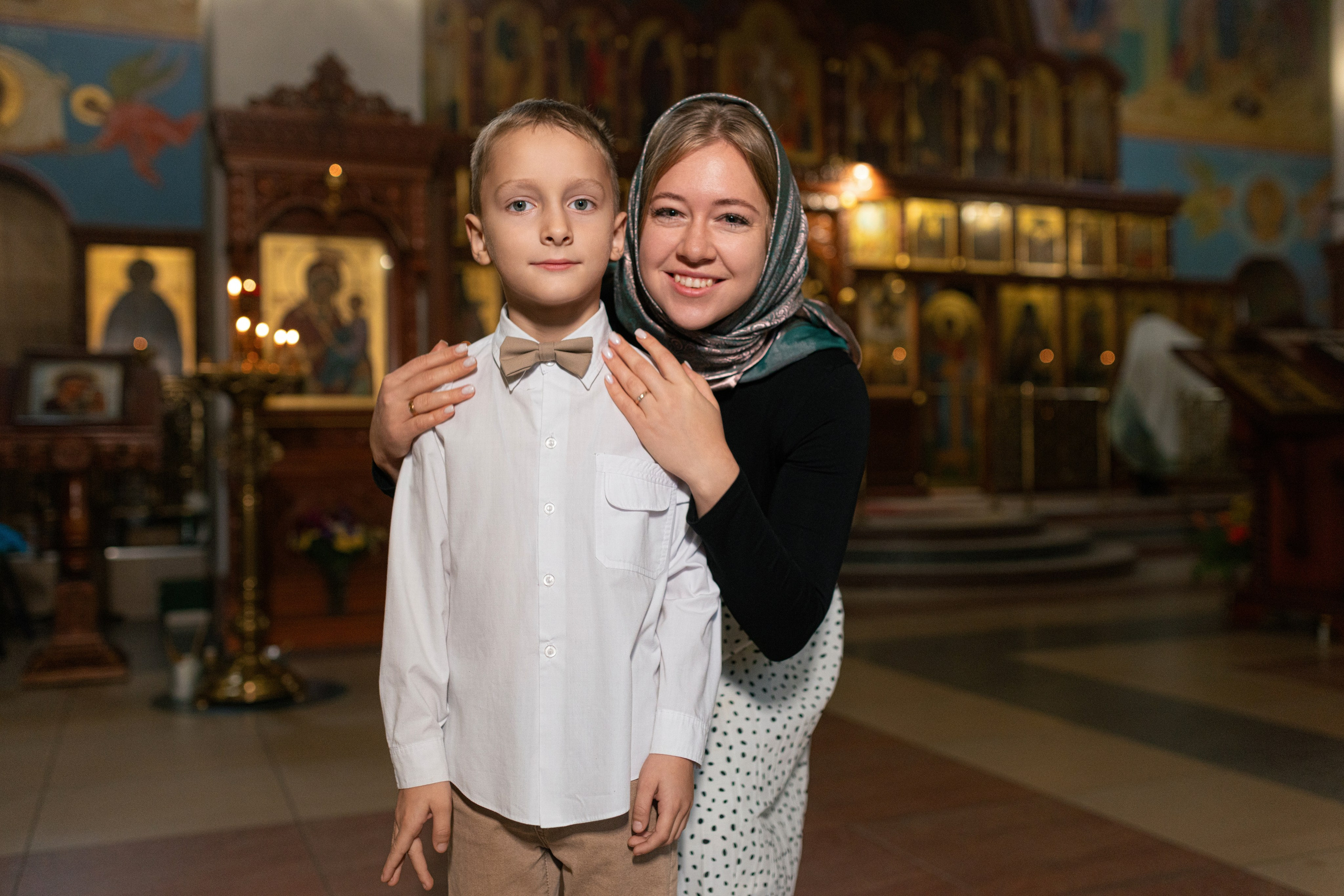 Крещение Алины. Дмитрий Шульгин, портретный фотограф в Воронеже