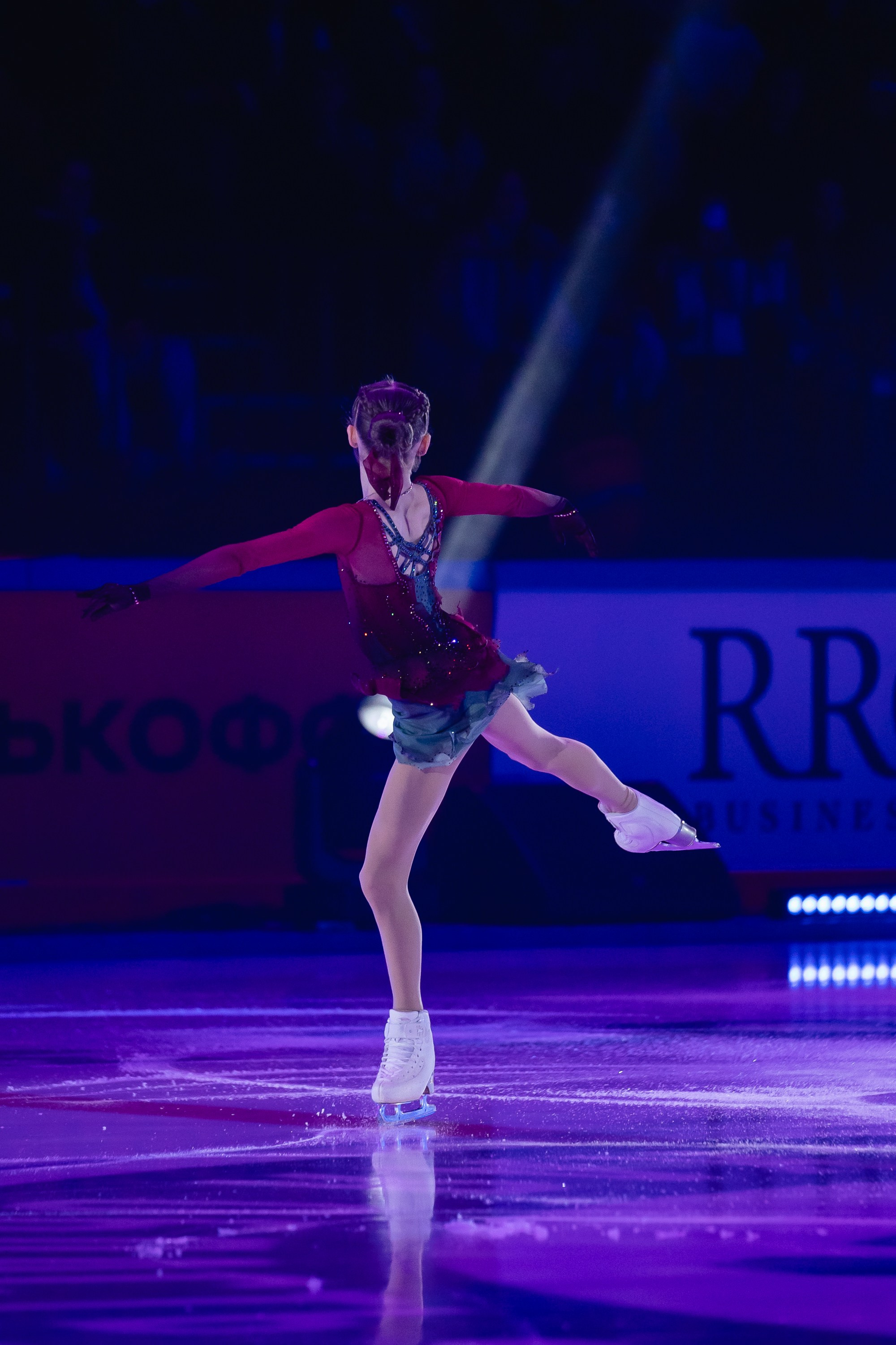 Шоу «Чемпионы на льду» в Новосибирске. Воробьева Ксения — Спортивный и танцевальный фотограф Новосибирск