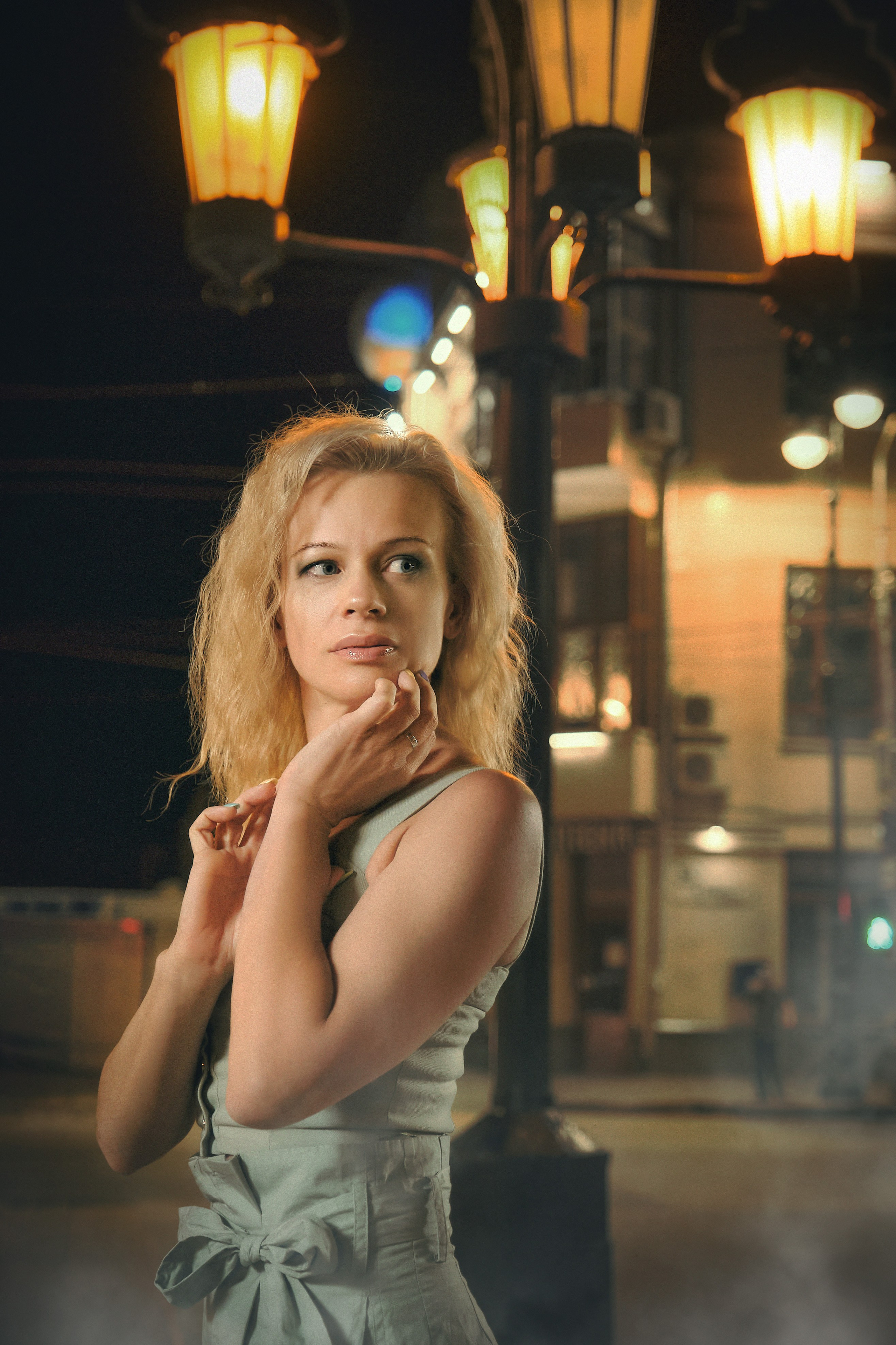 📸 Ночная фотосессия 🌙 Антуражные портреты в ночном городе