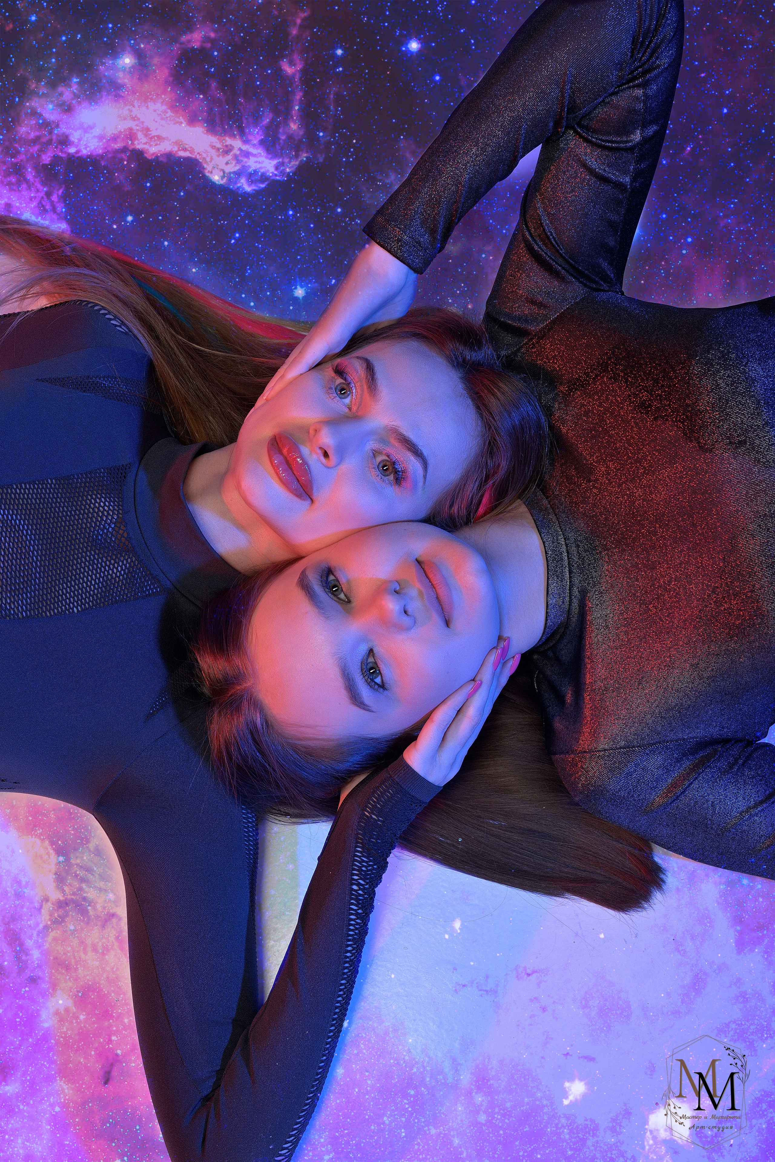 Фотосессия в стиле "Космос". Космическая фотосессия. Арт-студия «Мастер и Маргарита». Портретная фотосъемка. Портрет. Арт. Фотограф Дмитрий Кищенко. Фотосессии в Сызрани.
