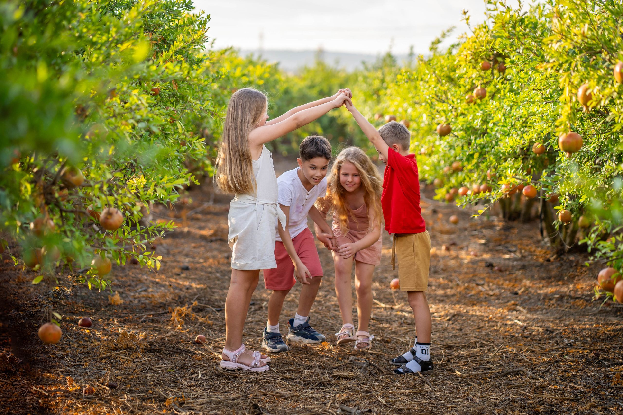 Гранатовый сад. Семейный и детский фотограф в Израиле и Москве Дорошок Надя