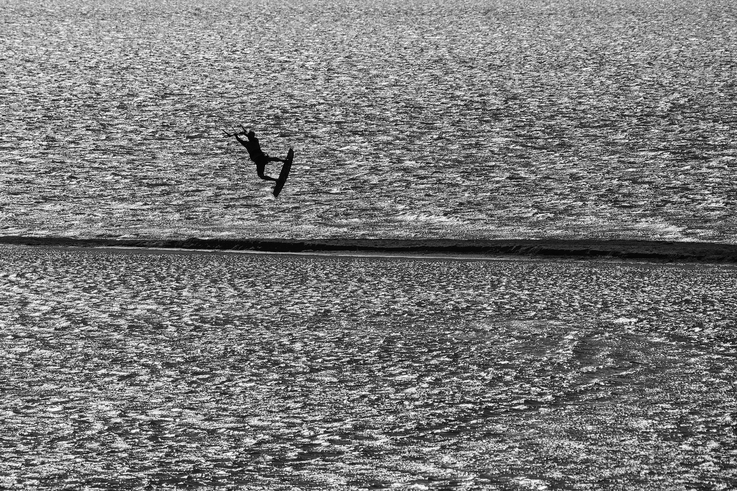 станица Благовещенская, кайтинг, кайтсерфинг, пляж, спот, море, Черное море, коса, коса Голенькая, чб