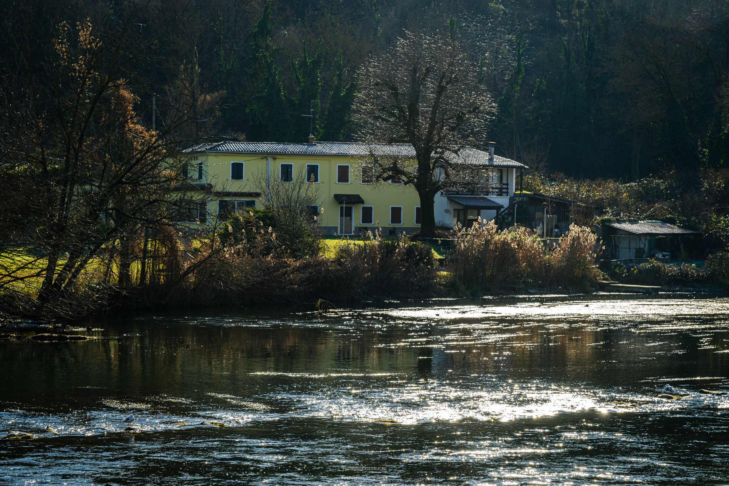 Боргетто-суль-Минчо (Borghetto sul Mincio). Авторские стильные фотокартины