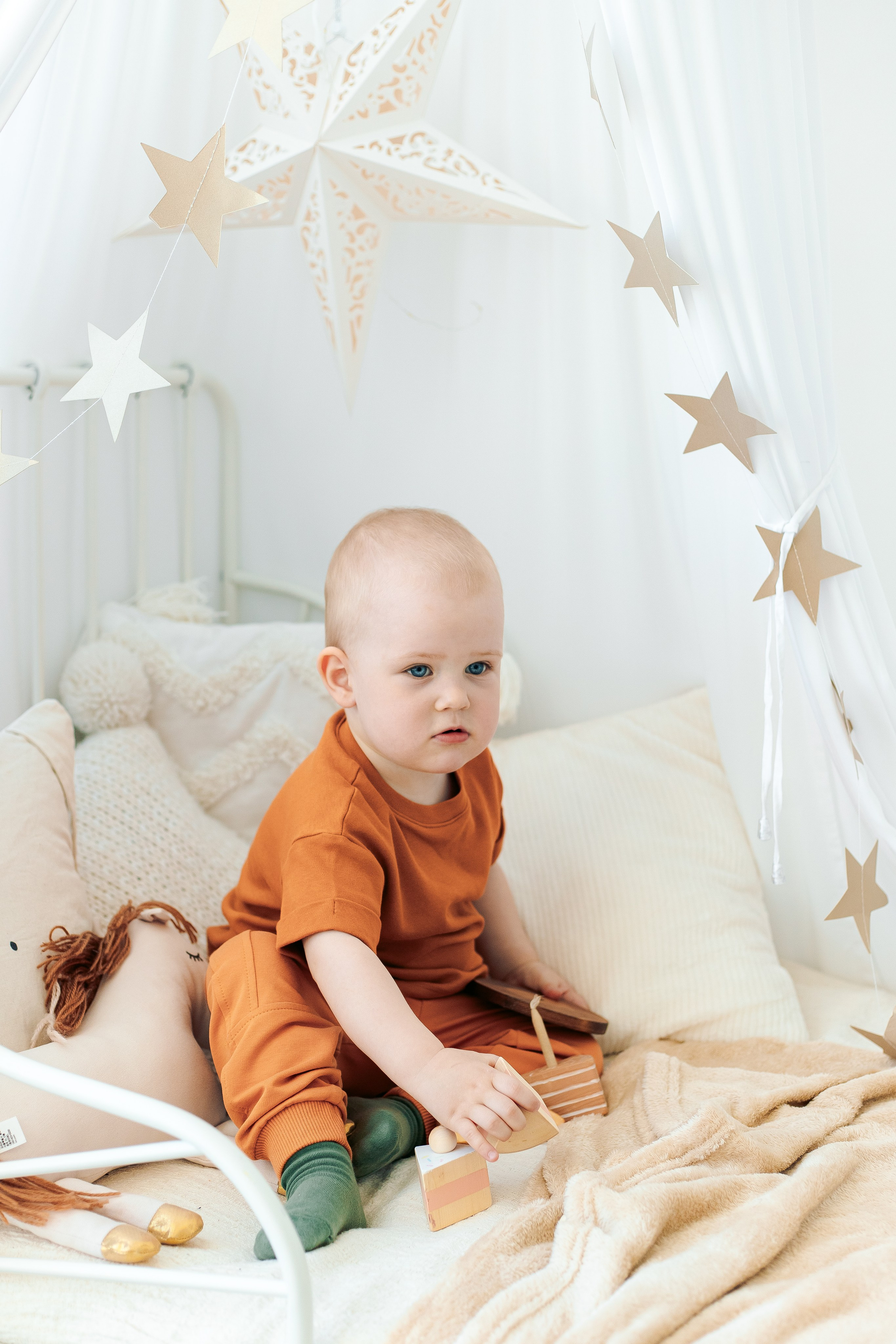 Фотосессия для малыша в студии 2 года. Фотограф в Санкт-Петербурге, Анна Скворцова