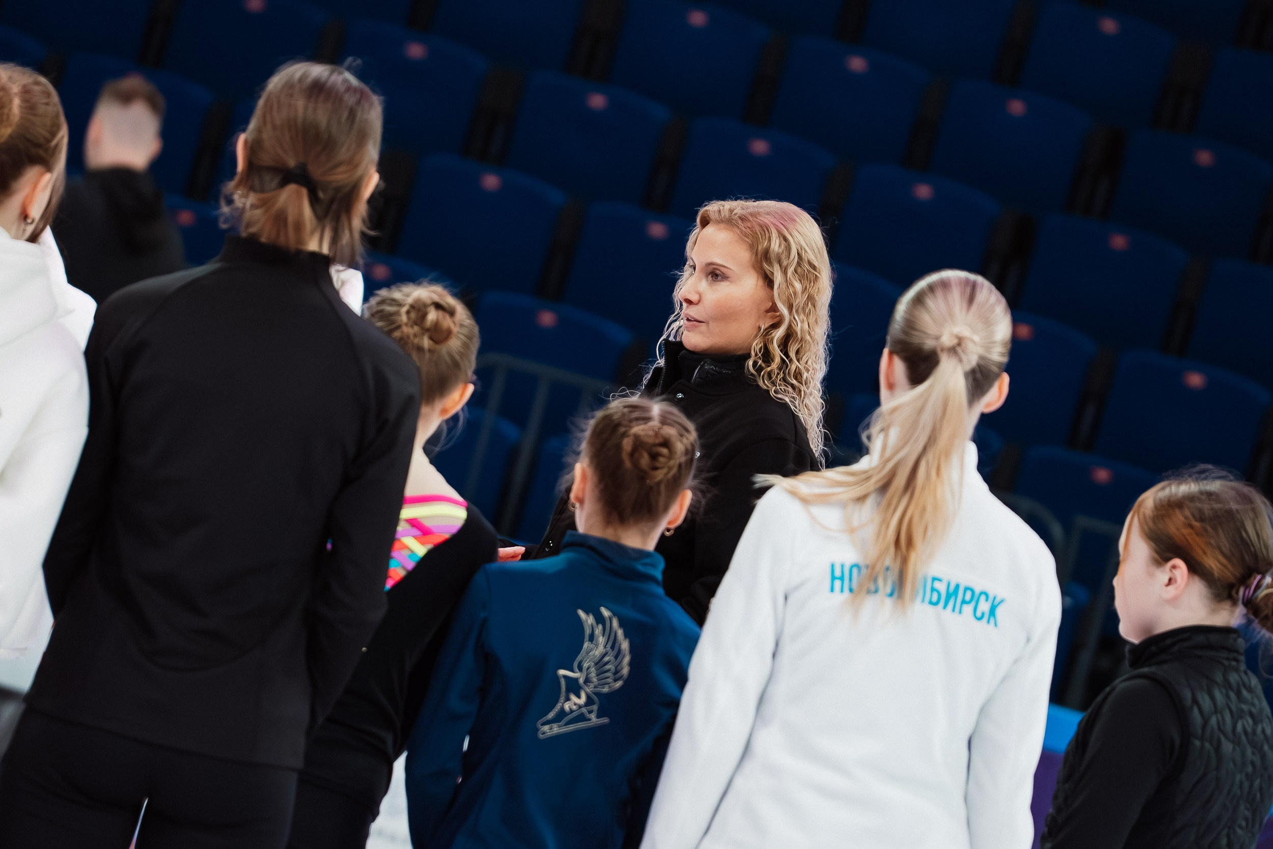 Мастер-класс Этери Тутберидзе в Новосибирске. Воробьева Ксения — Спортивный и танцевальный фотограф Новосибирск