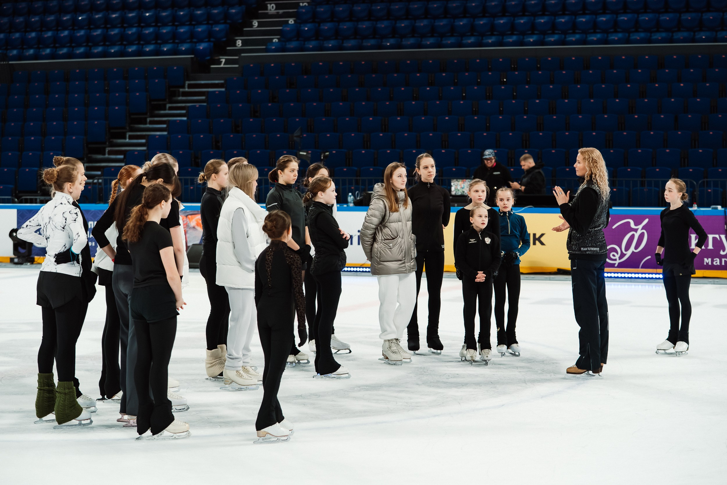 Мастер-класс Этери Тутберидзе в Новосибирске. Воробьева Ксения — Спортивный и танцевальный фотограф Новосибирск