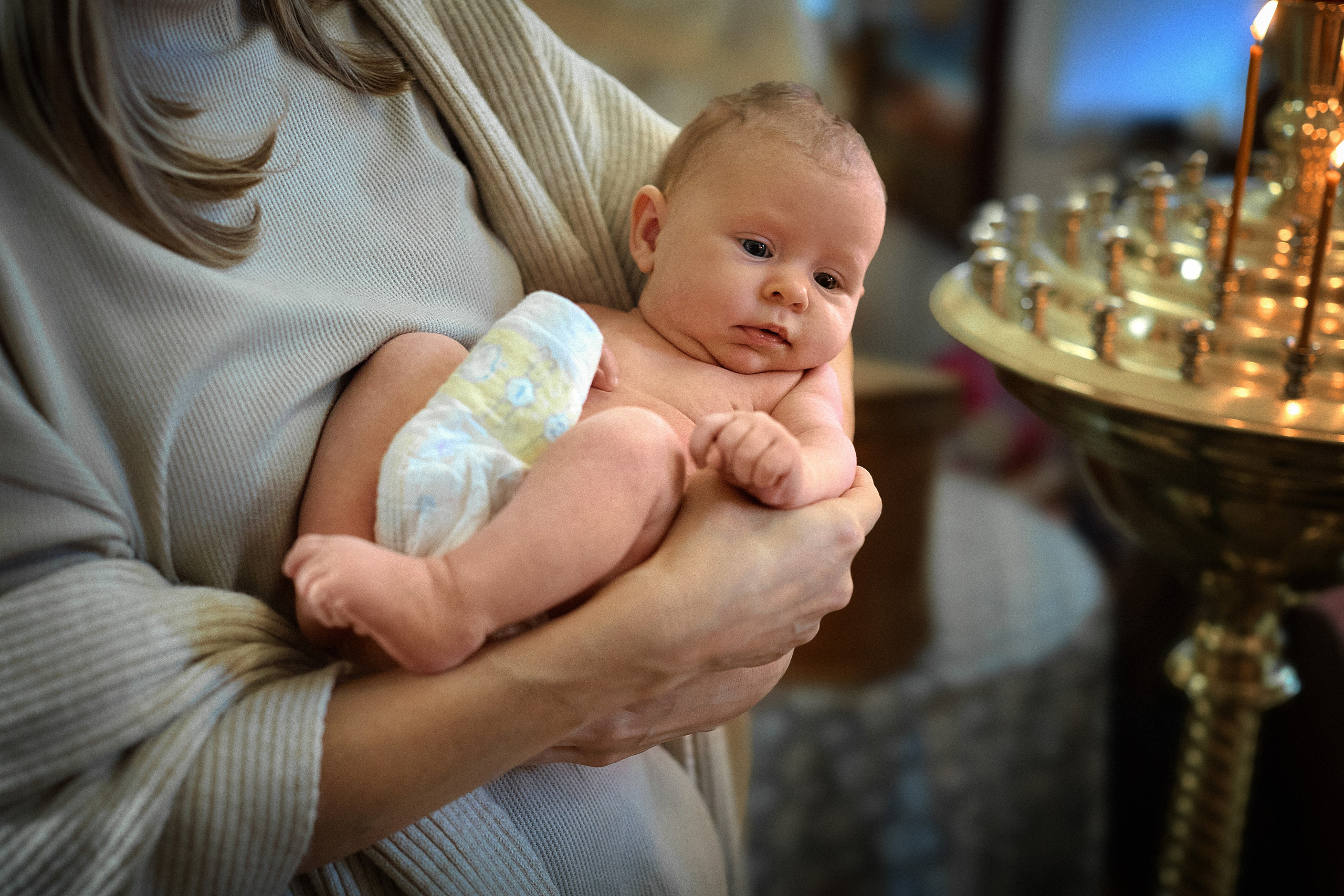 КРЕЩЕНИЕ ДАШИ ОЧЕРЕТИНОЙ. Фотограф в Москве Оксана Цехмистер
