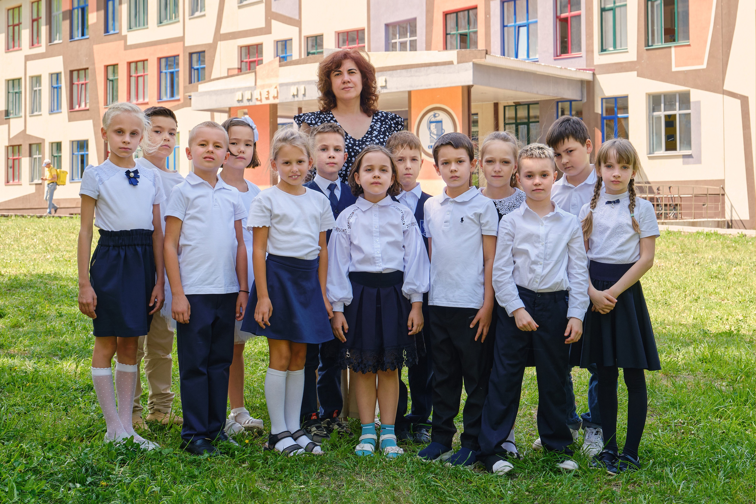 Фотосессия 1 сентября для 1 класса в школе | Фотограф на 1 сентября в Самаре