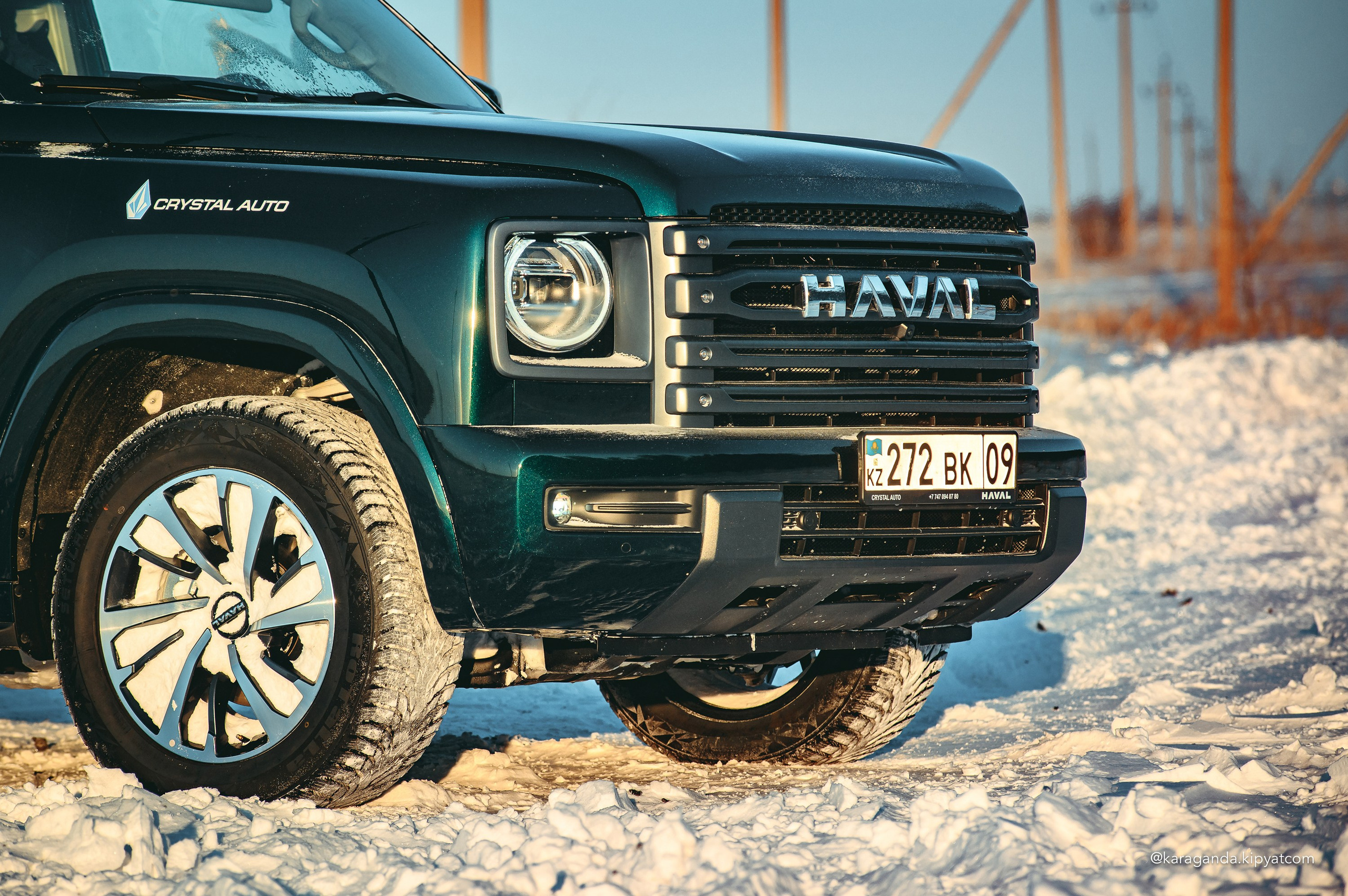 Зимний заезд на HAVAL H9. Кипятком Караганда