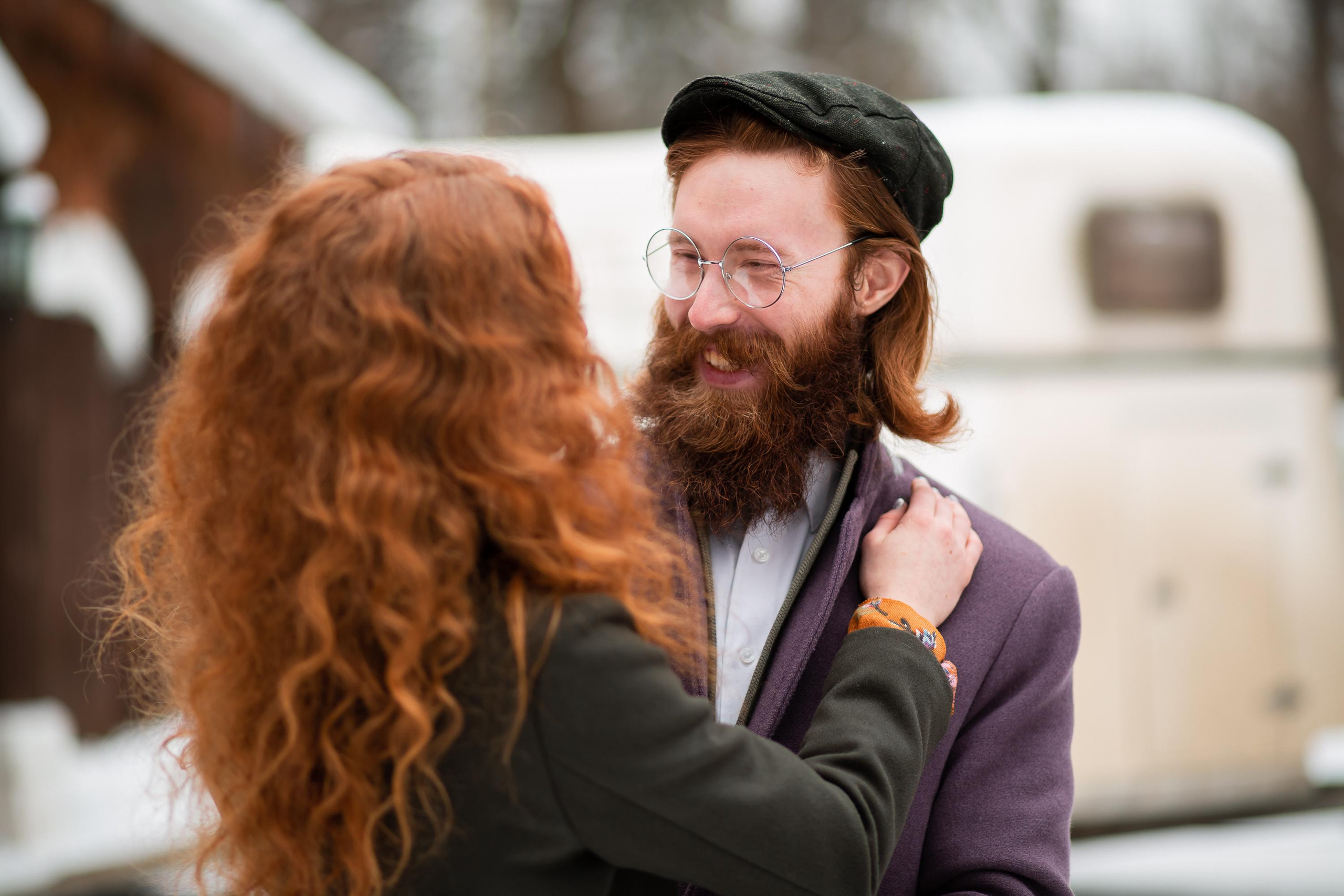 ЗИМНЯЯ ЛАВ СТОРИ НА КОНЮШНЕ. Семейный и свадебный фотограф в Санкт-Петербурге Таша Семёнова