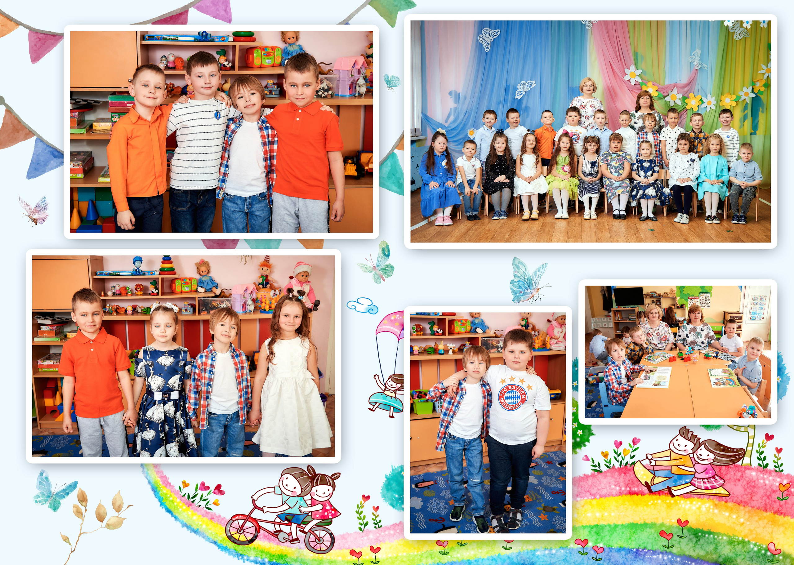 Выпускные альбомы — Детский сад. Фотограф Пустошка и Псковская область (Себеж, Великие Луки, Опочка и др.)