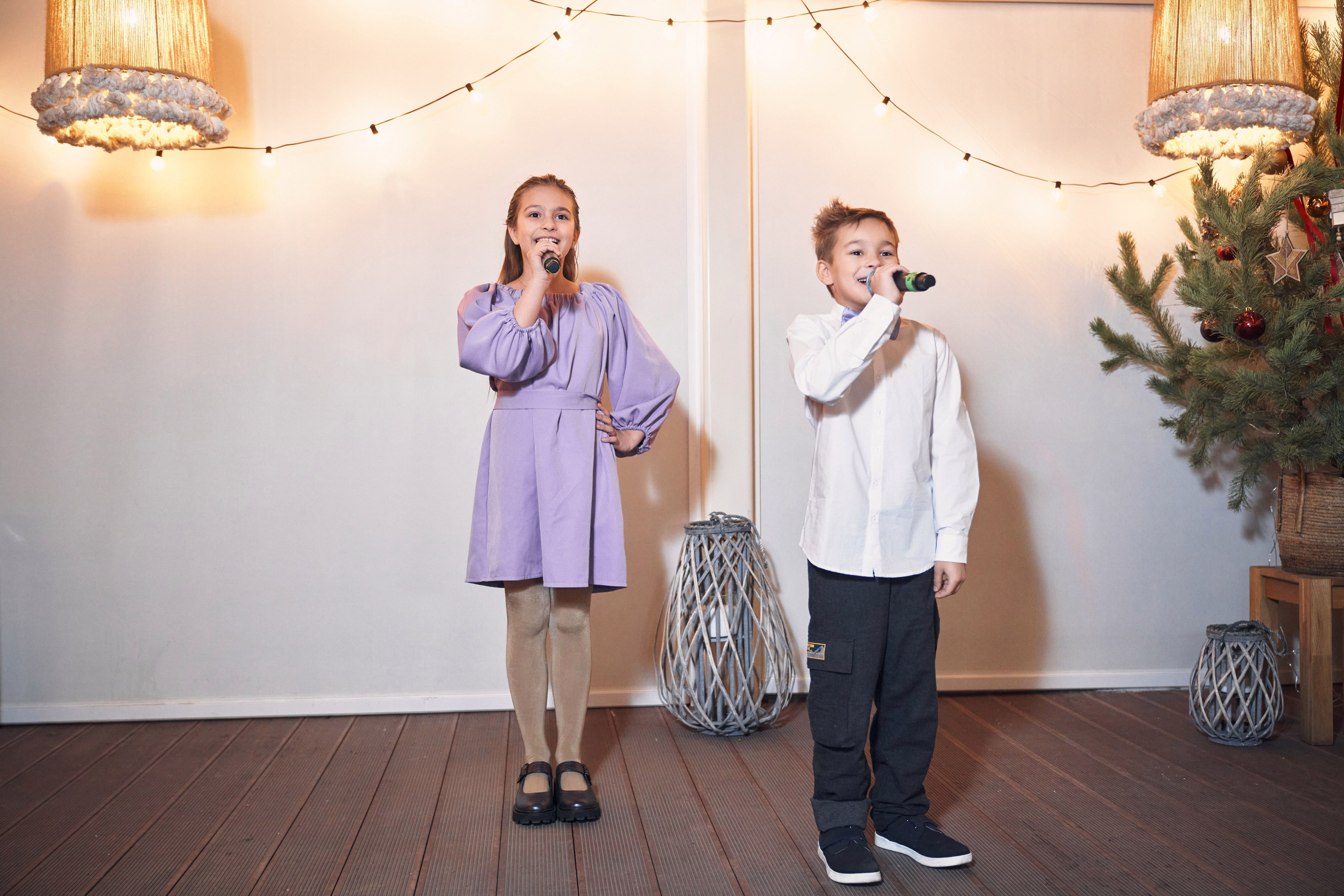 Новогодние выступления маленьких артистов Каметы Lab на ВДНХ