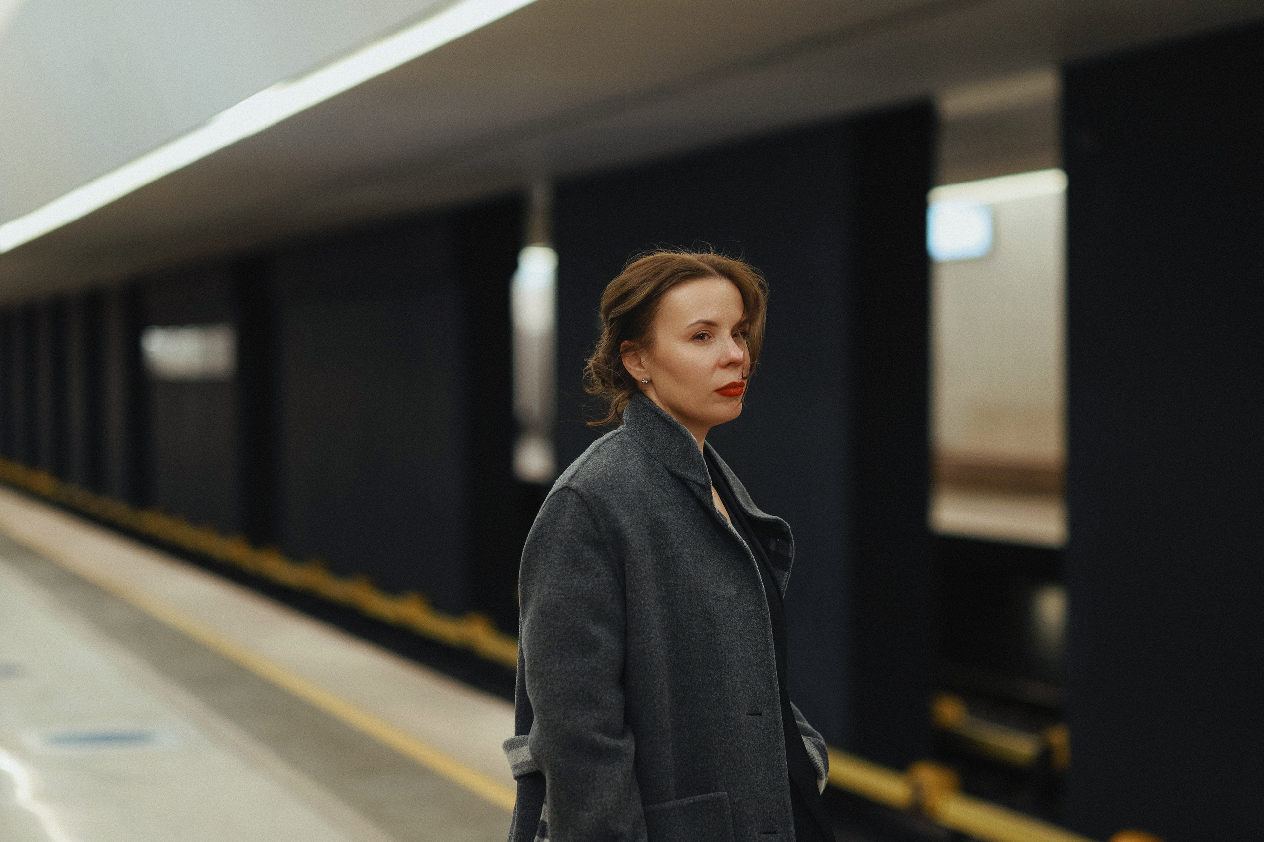 Фотосессия в московском метро. Портретный и семейный фотограф в Москве Мария Рослякова