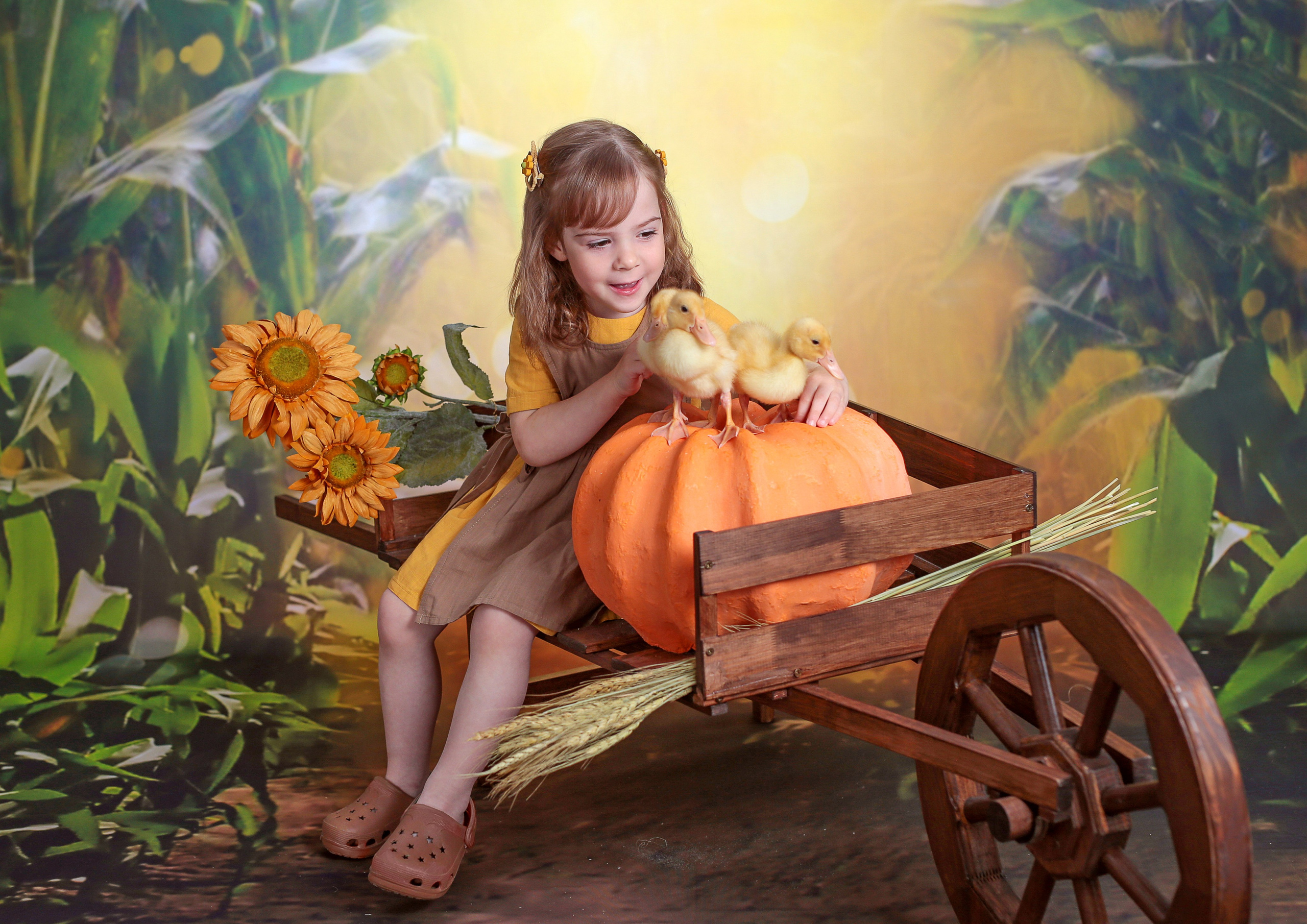 Фотосессия с Утятами 2021 год. Фотограф в детский сад Елена Колчева Новокузнецк