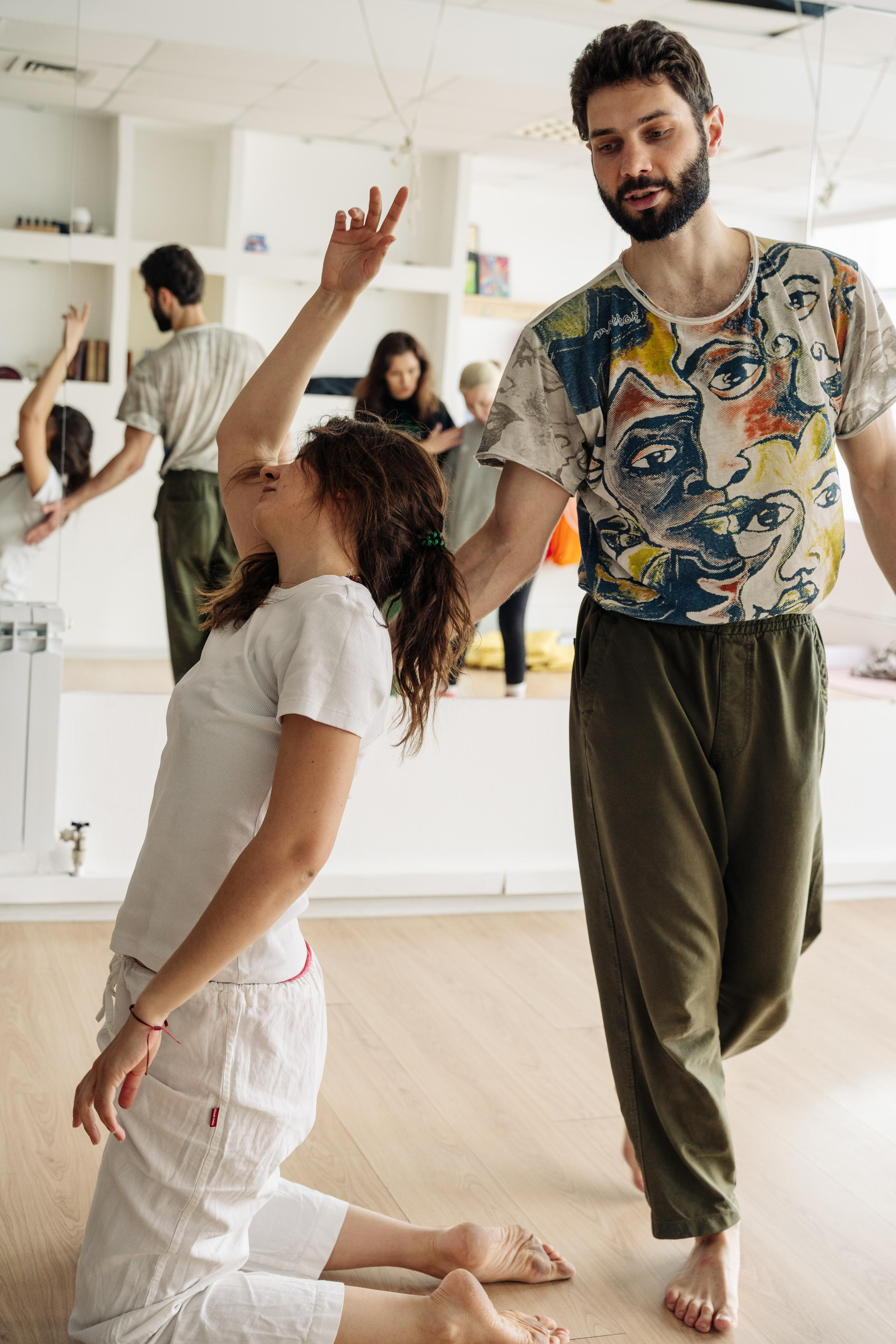 Репортаж с мастер-класса Контактной импровизации. Репортажный фотограф в Астане — Диана Калтаева, портретный фотограф