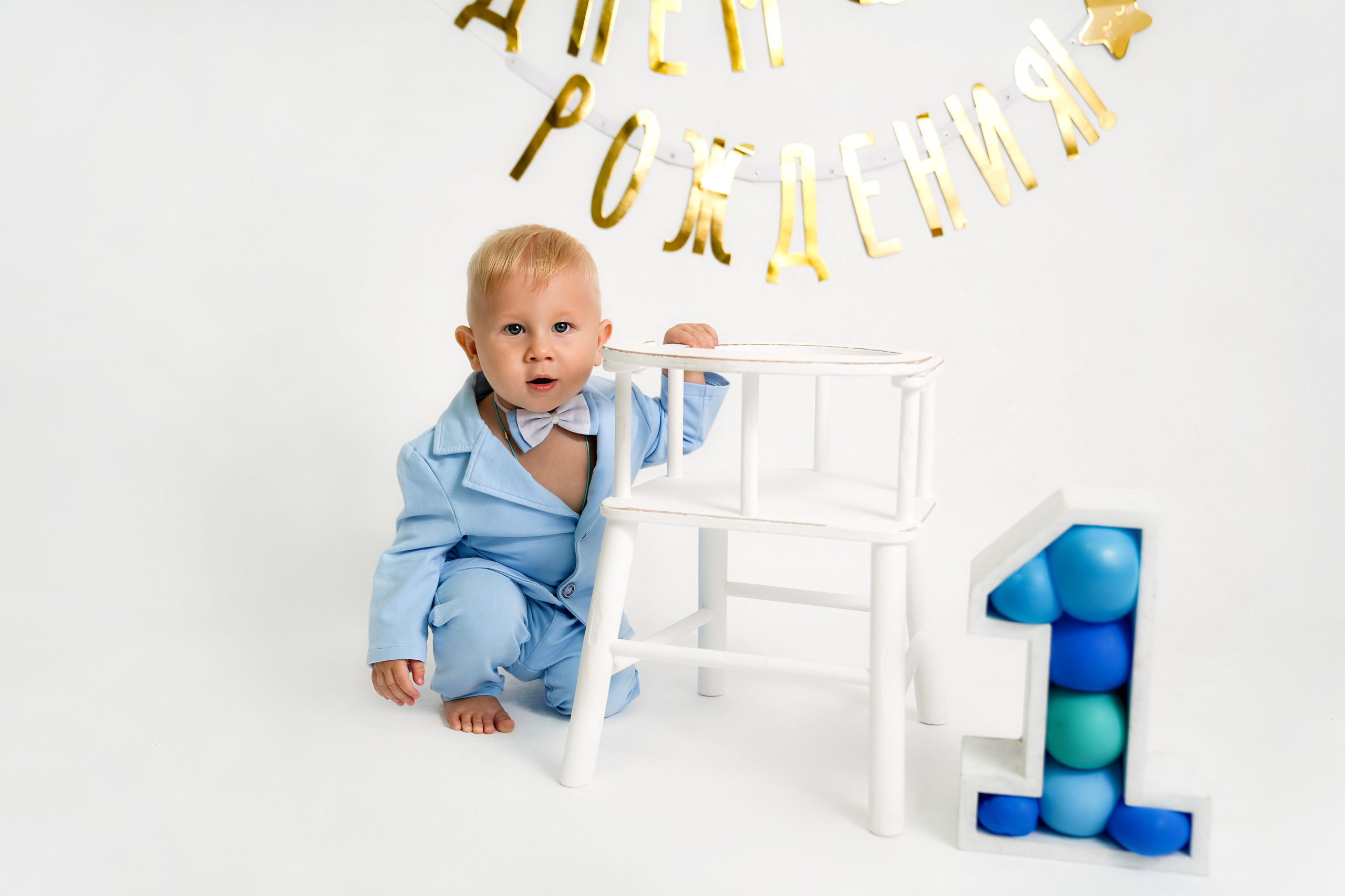 Фотосессия ГОДОВАСИЕ. Фотограф новорожденных, детей до года и беременных в Симферополе