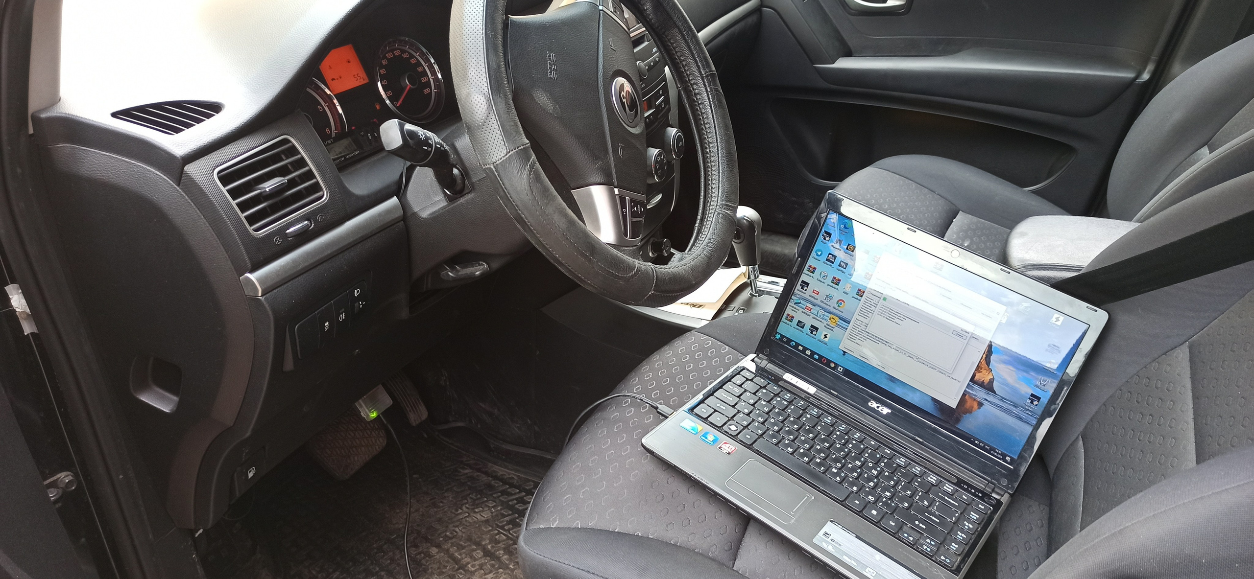 санг йонг отключение егр, прирост мощности 30лс