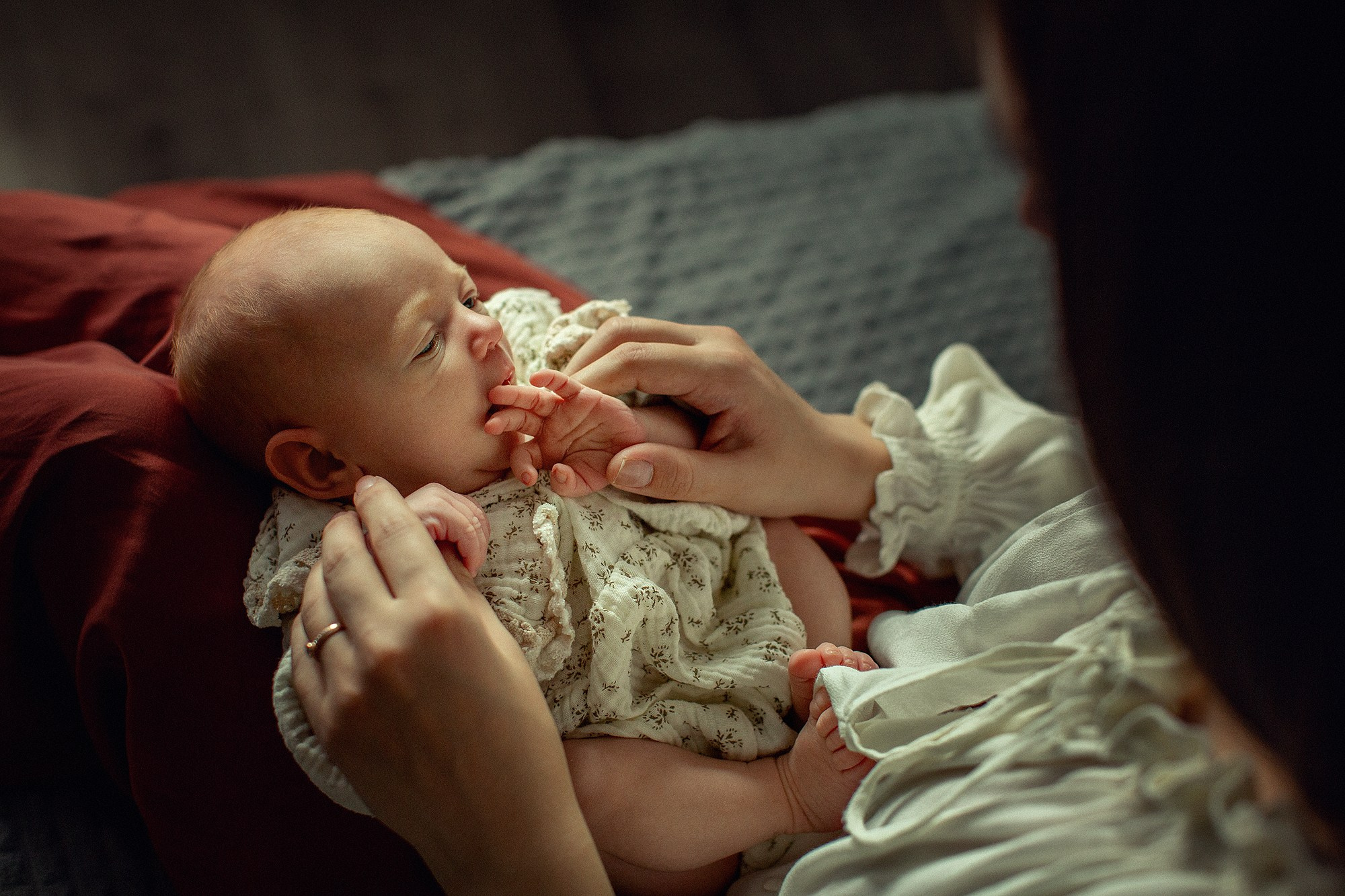 Домашняя Фотосессия с новорожденным. Tatyana Nadezhdina Family photographer