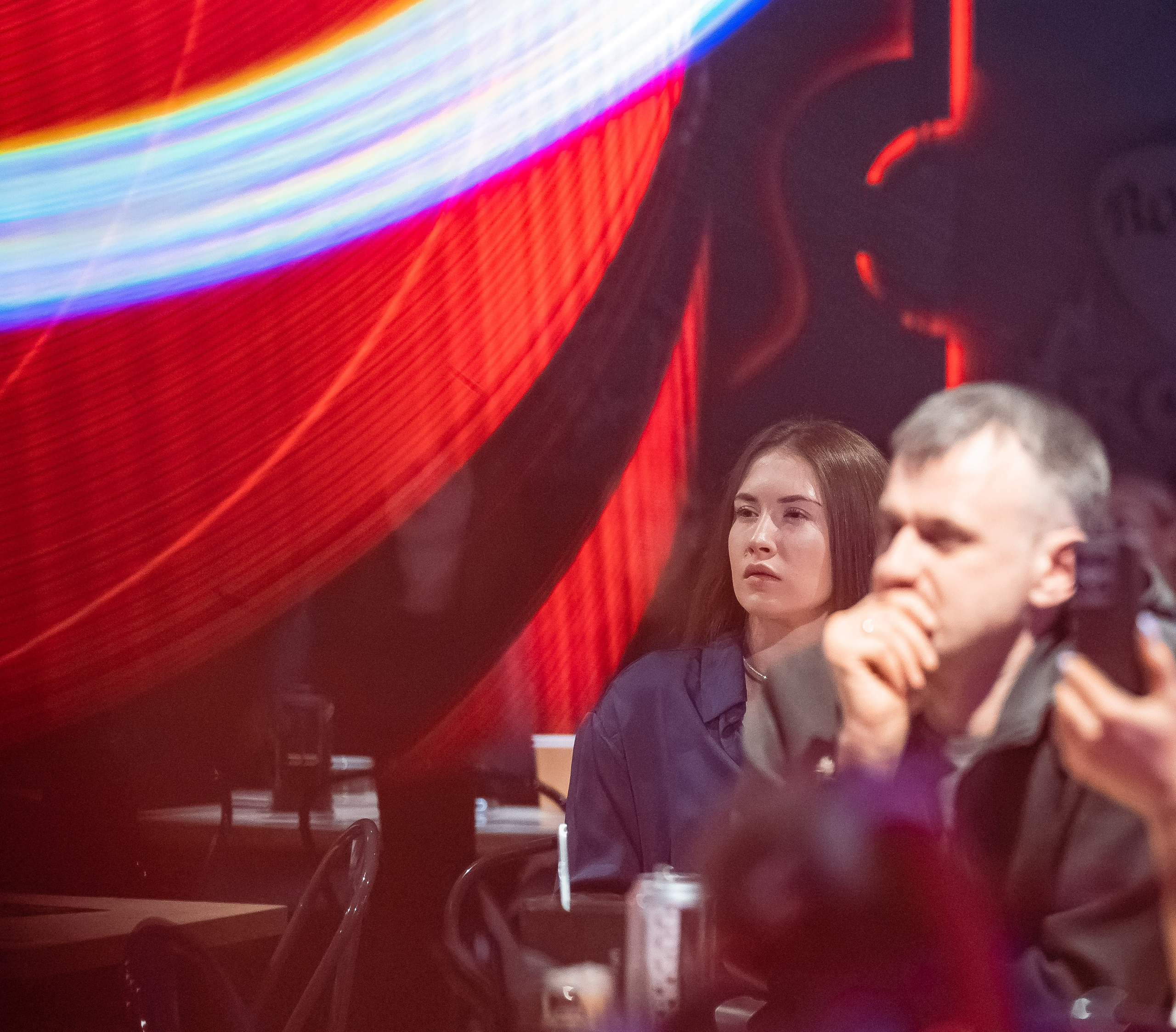 Репортажные фотографии творческого вечера Такие дела, Панда