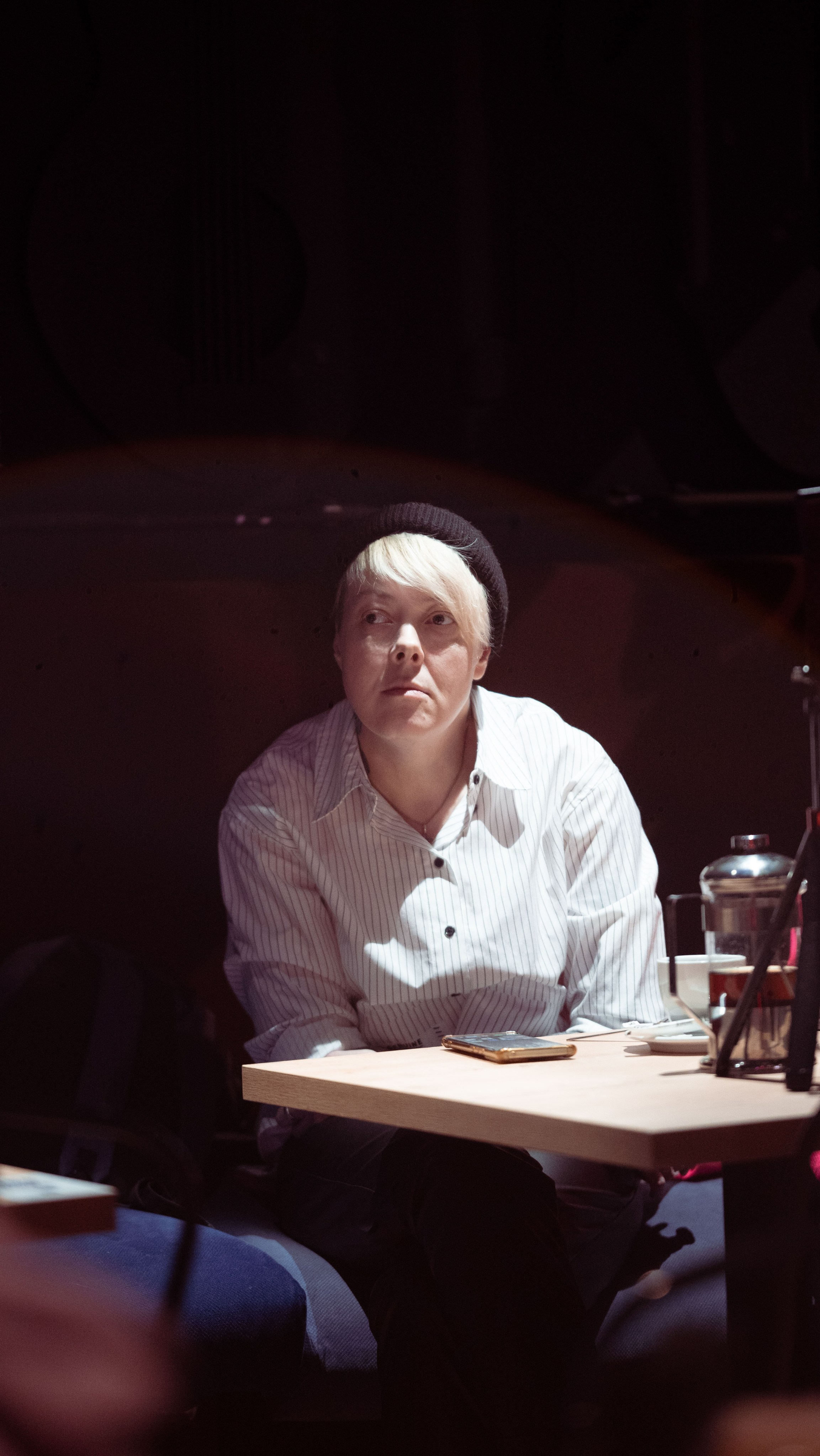 Репортажные фотографии творческого вечера Такие дела, Панда