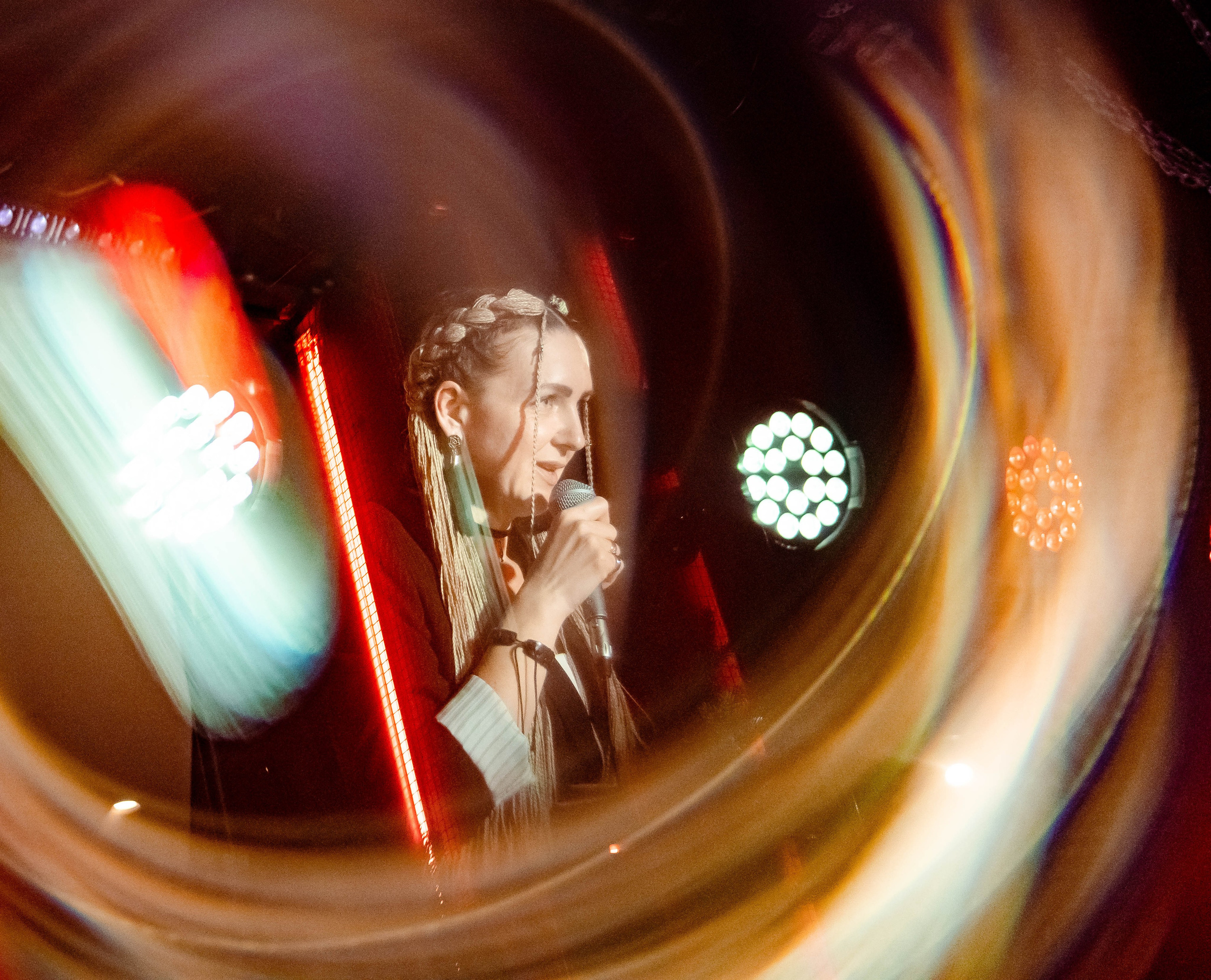 Репортажные фотографии творческого вечера Такие дела, Панда