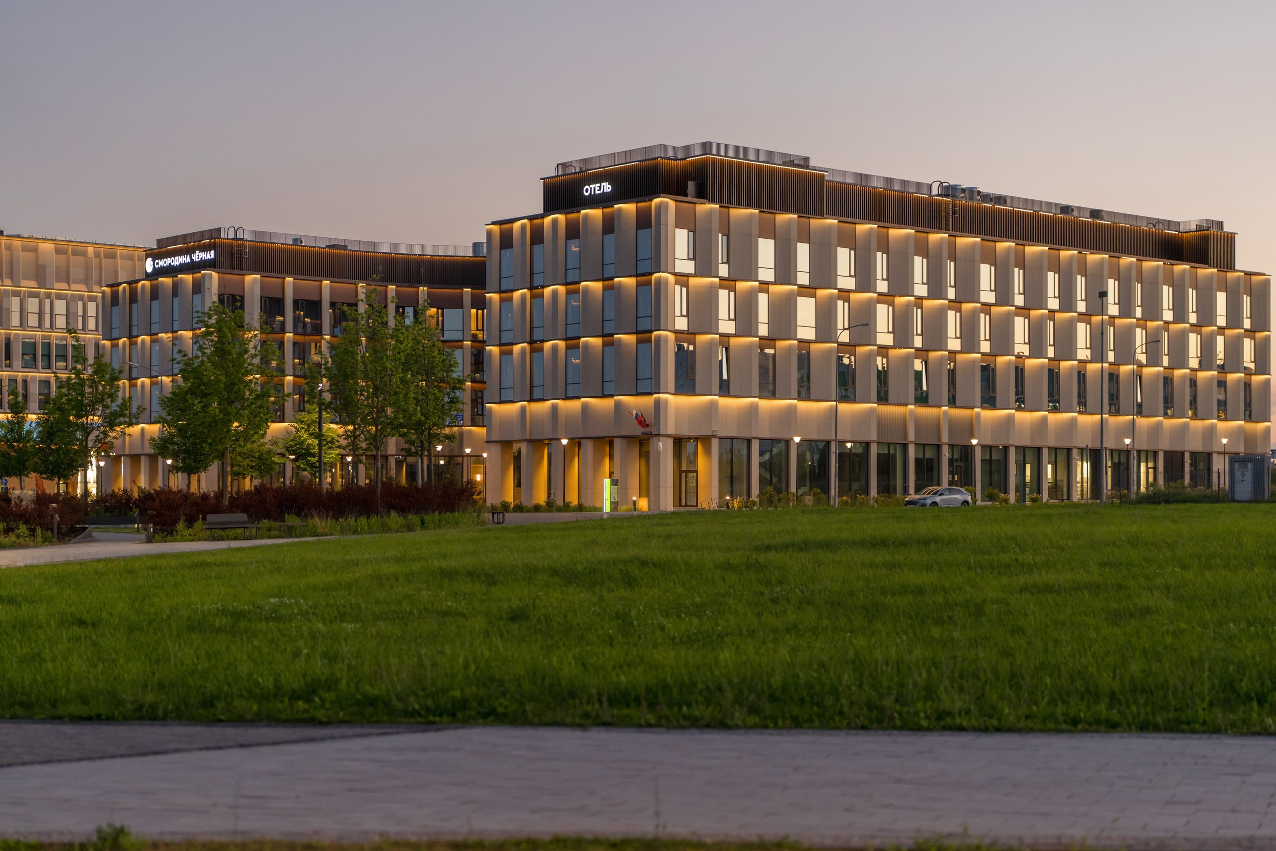 Chernaya Smorodina Skolkovo Hotel. Svyatoslav Bunkov | photographer