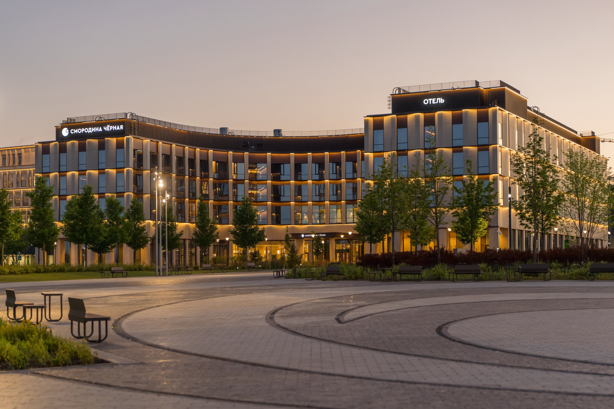 Chernaya Smorodina Skolkovo Hotel. Svyatoslav Bunkov | photographer