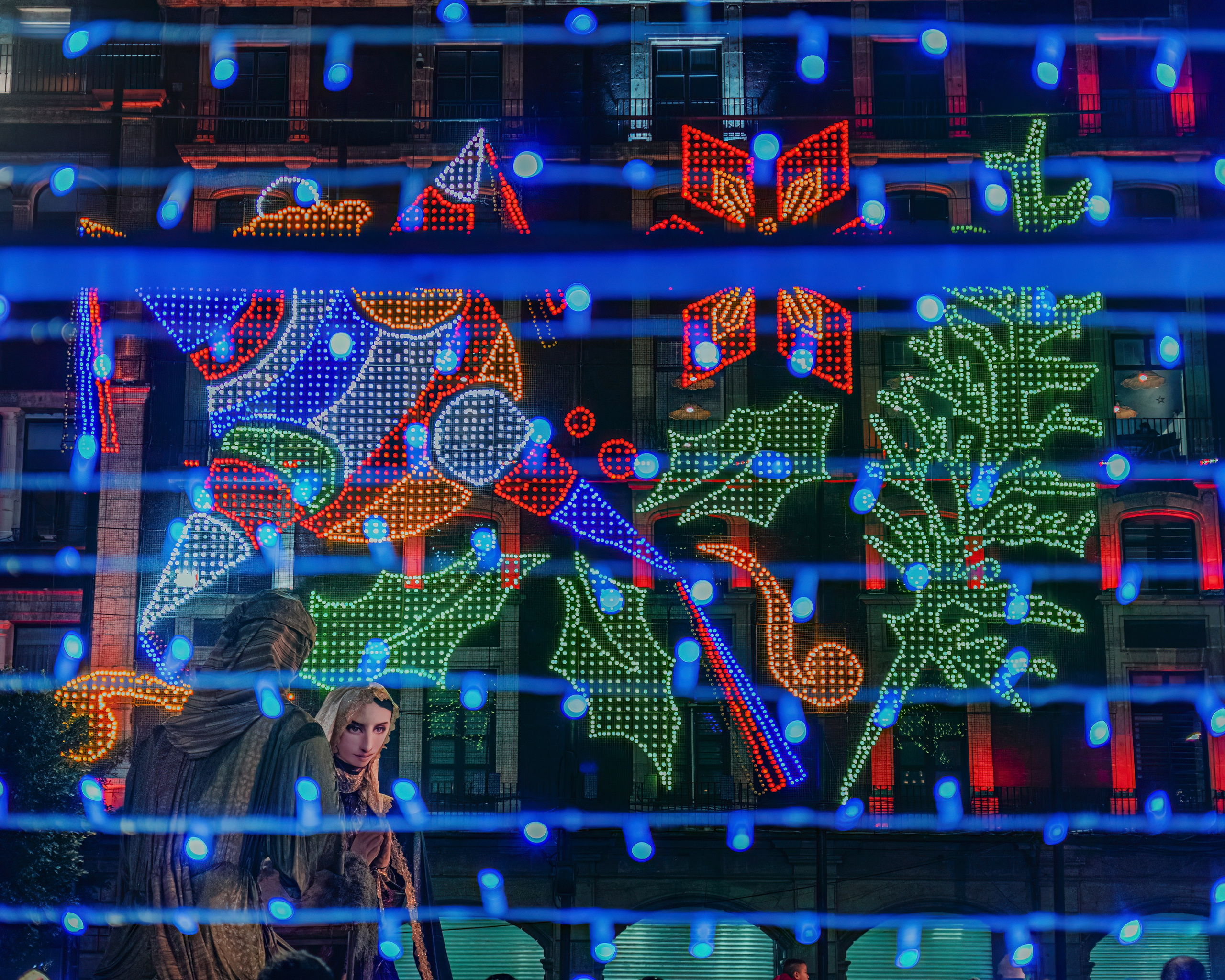 Lights of Zócalo. CDMX Photography | Alex Klenin| Portrait & Event Photographer