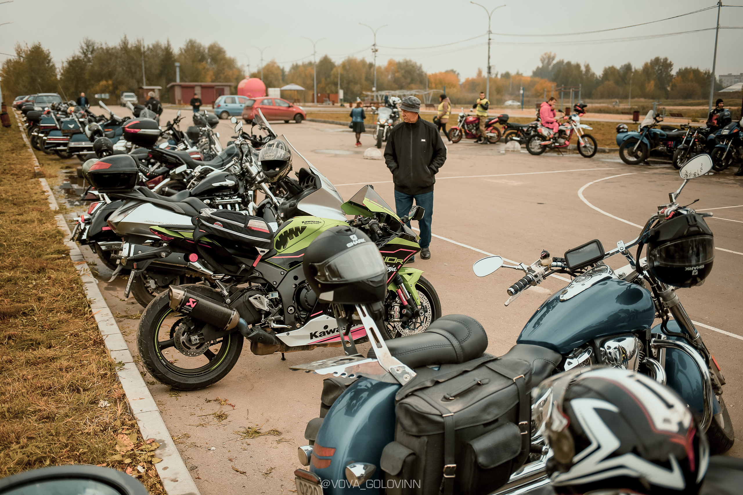 Закрытие мотосезона, Бор. Спортивный фотограф Нижний Новгород