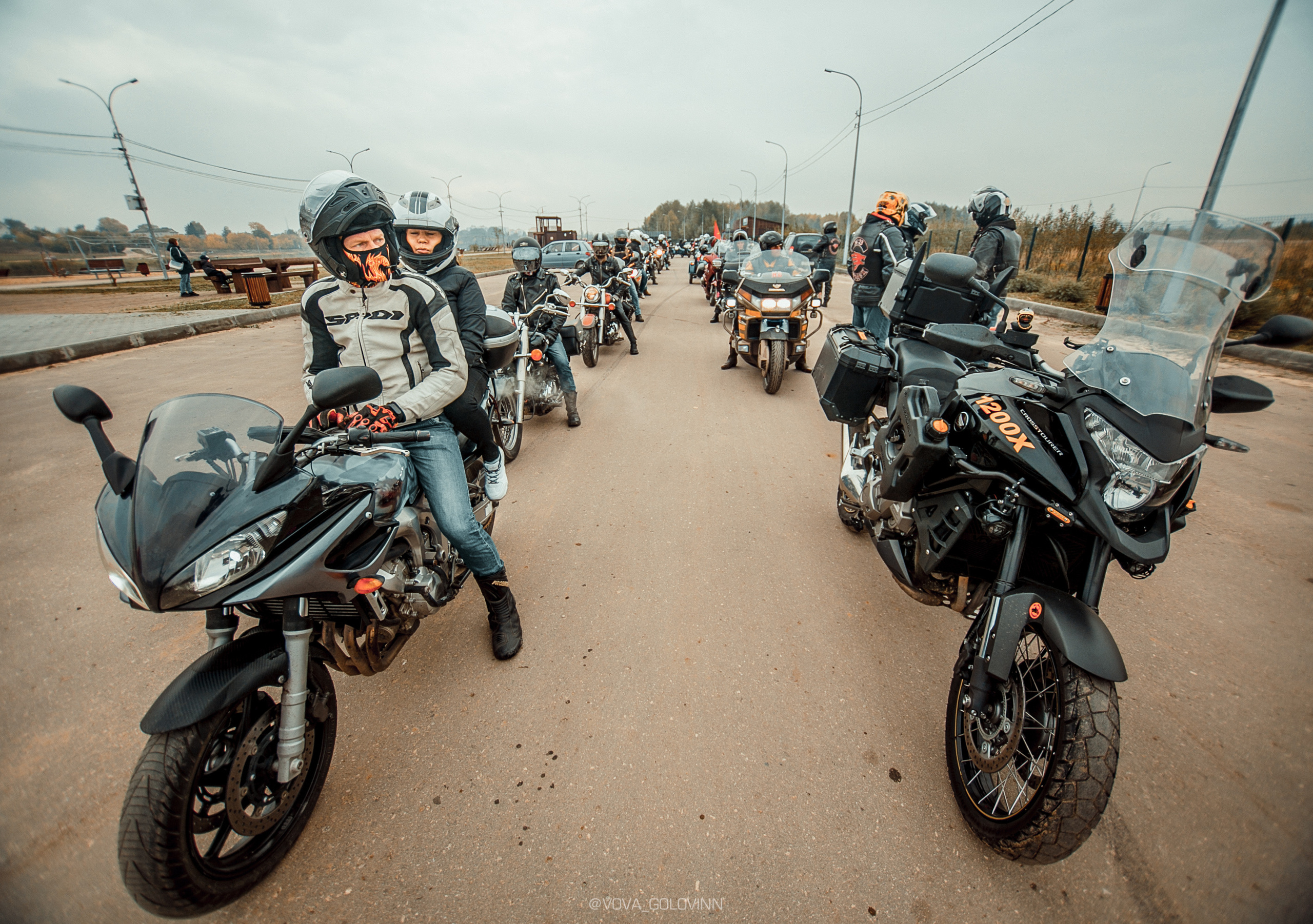 Закрытие мотосезона, Бор. Спортивный фотограф Нижний Новгород