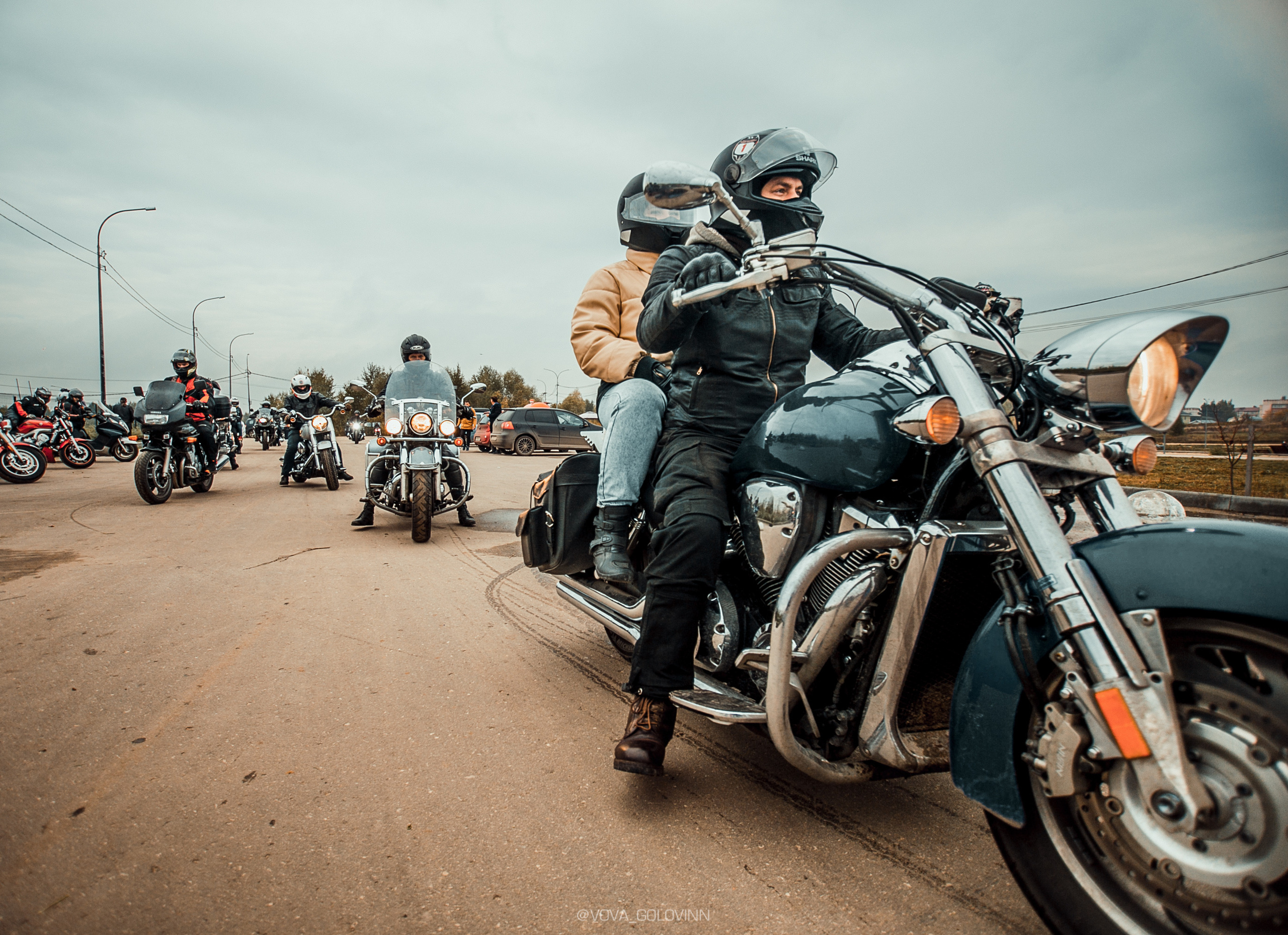 Закрытие мотосезона, Бор. Спортивный фотограф Нижний Новгород