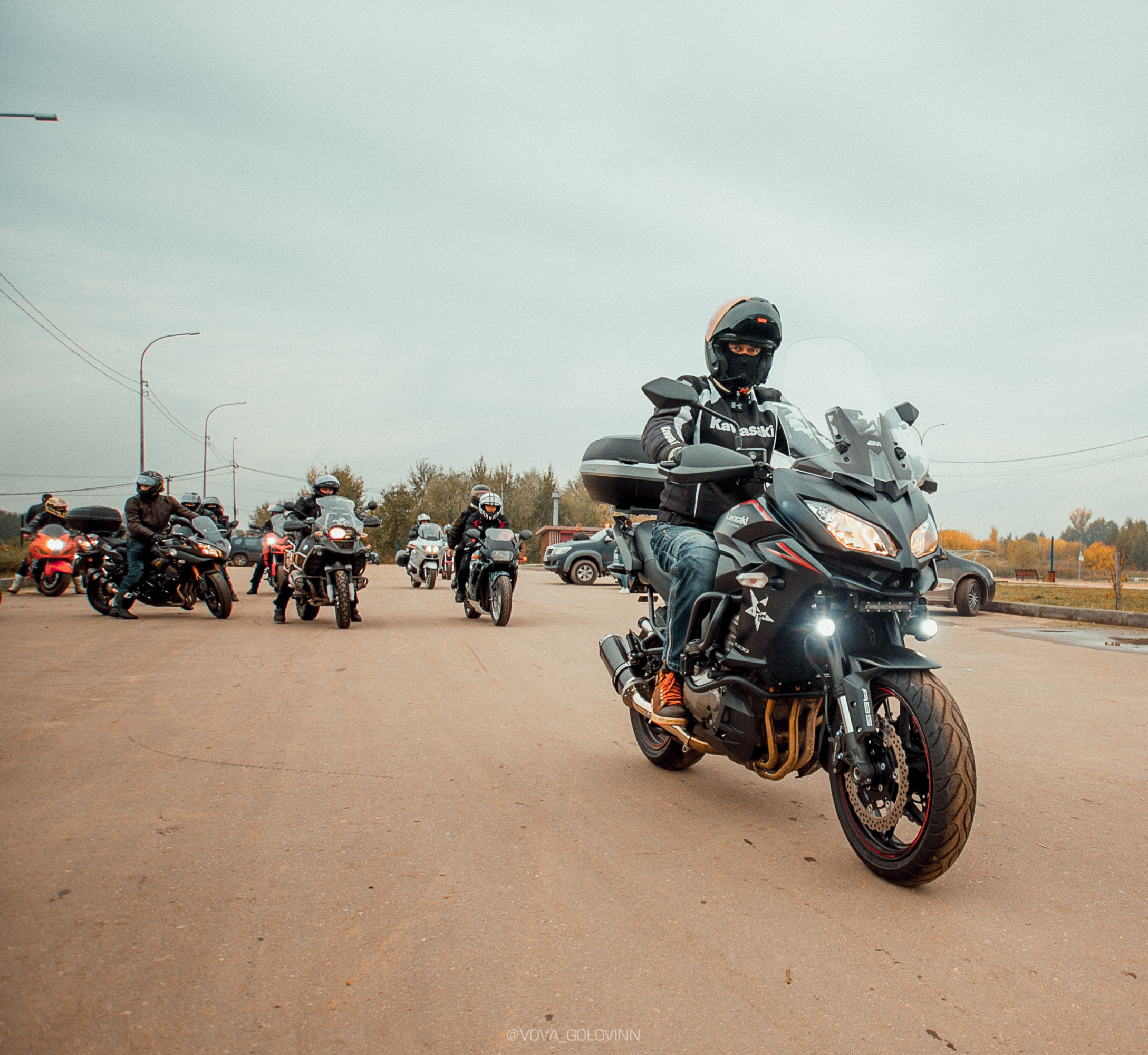 Закрытие мотосезона, Бор. Спортивный фотограф Нижний Новгород