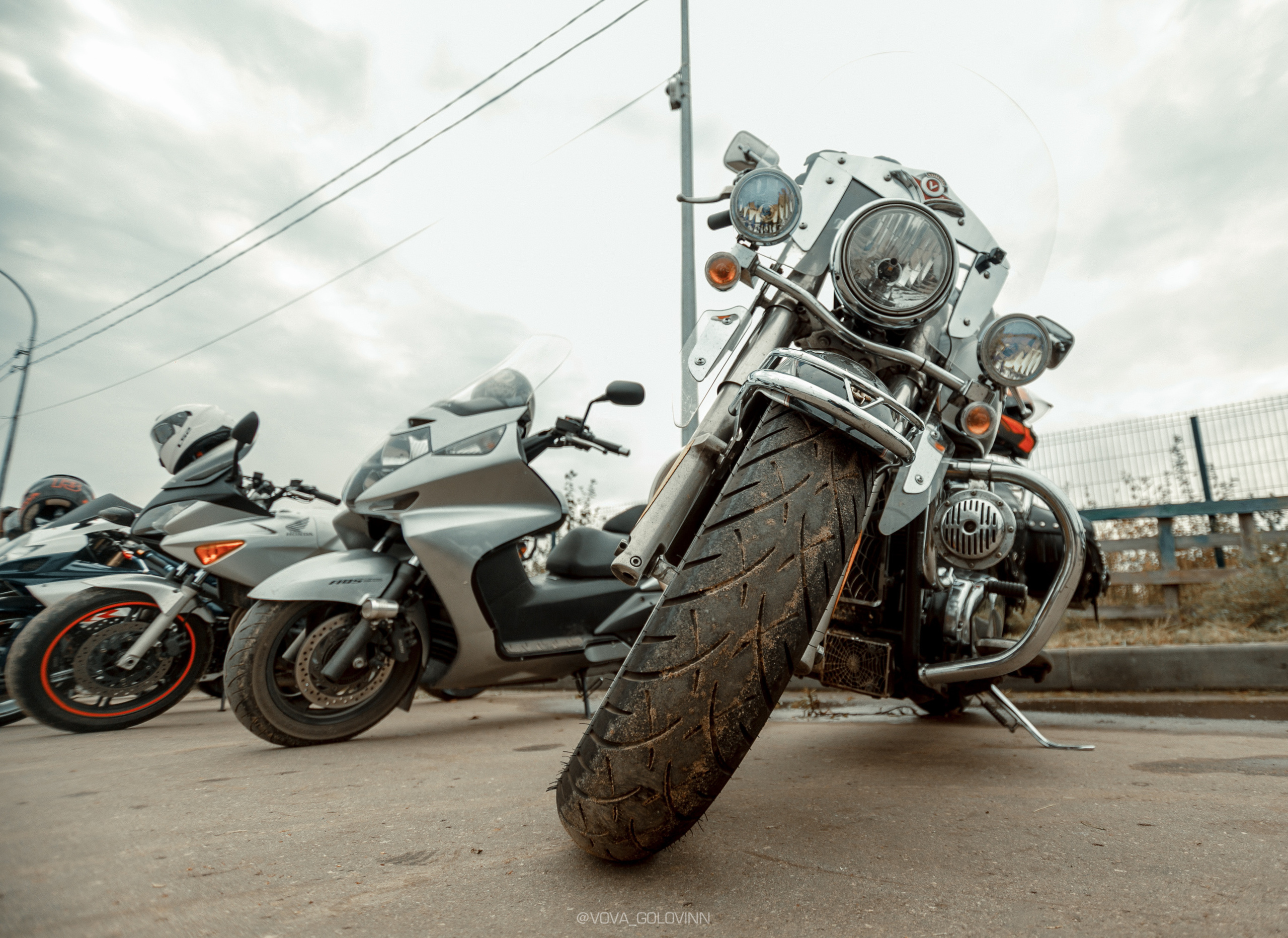 Закрытие мотосезона, Бор. Спортивный фотограф Нижний Новгород