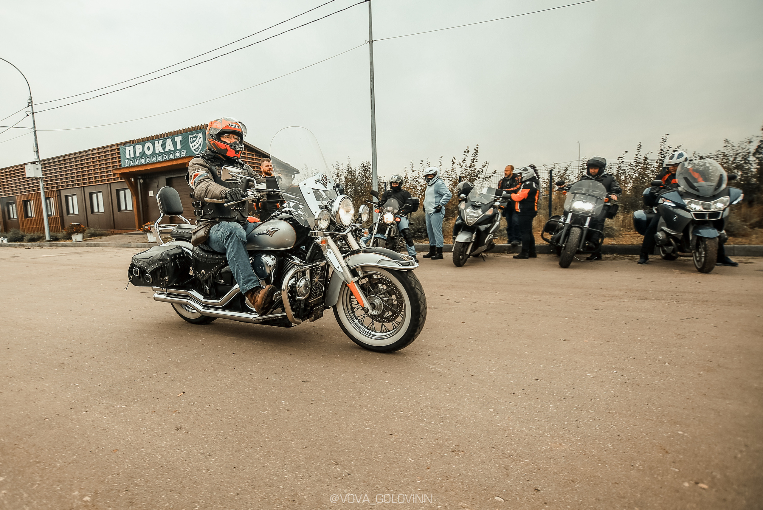 Закрытие мотосезона, Бор. Спортивный фотограф Нижний Новгород