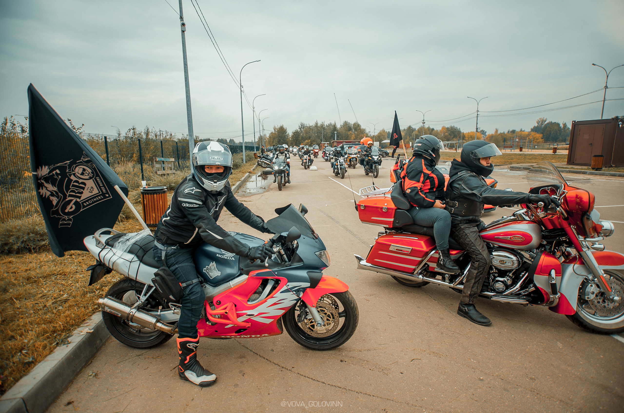 Закрытие мотосезона, Бор. Спортивный фотограф Нижний Новгород