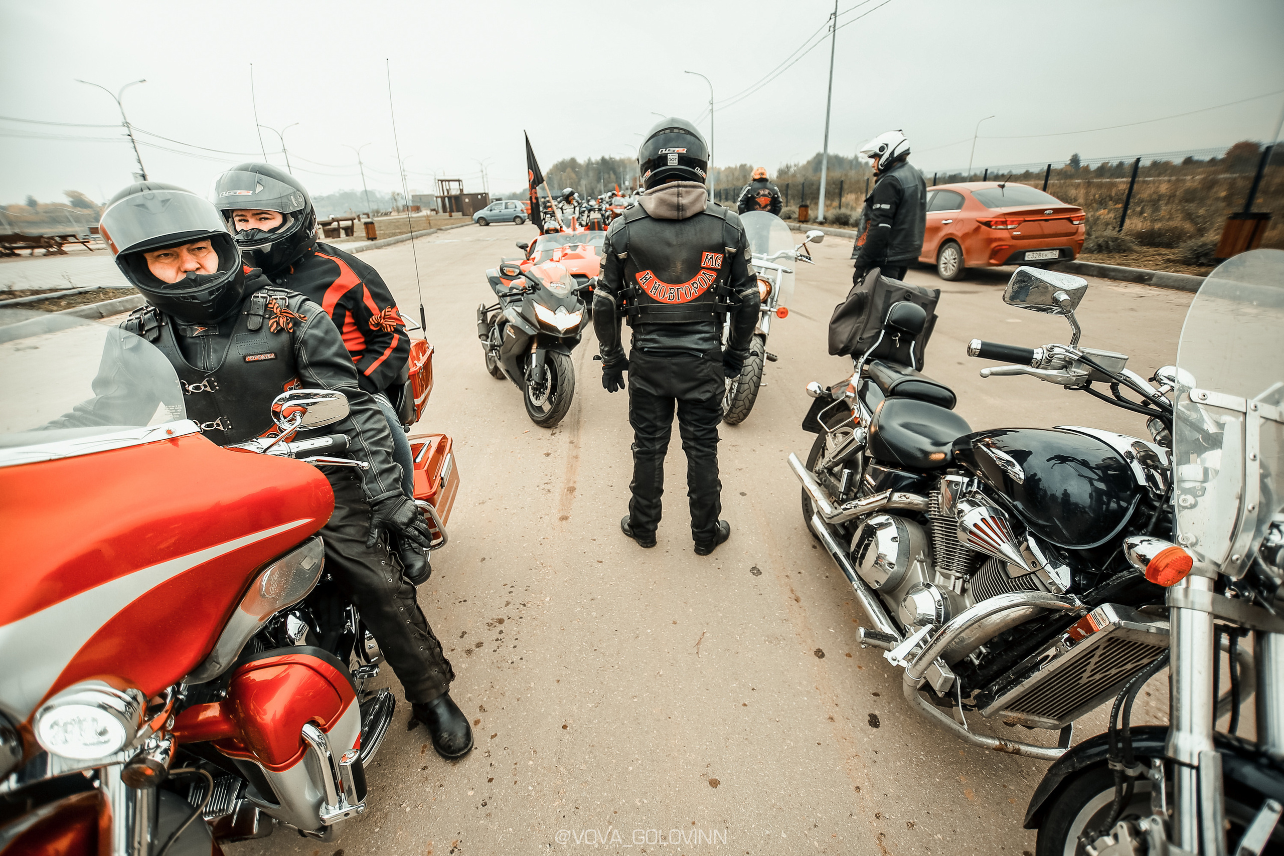 Закрытие мотосезона, Бор. Спортивный фотограф Нижний Новгород