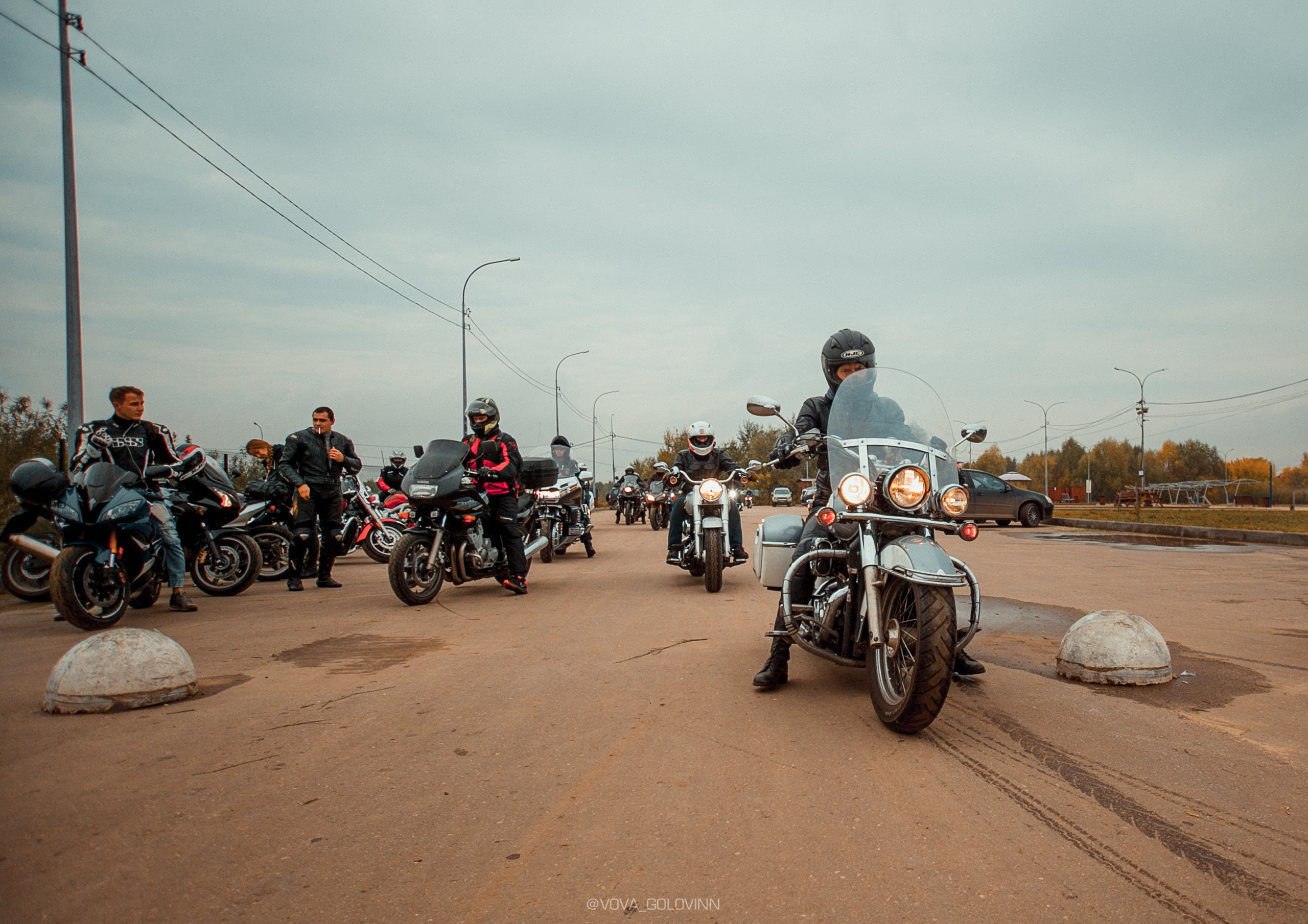 Закрытие мотосезона, Бор. Спортивный фотограф Нижний Новгород