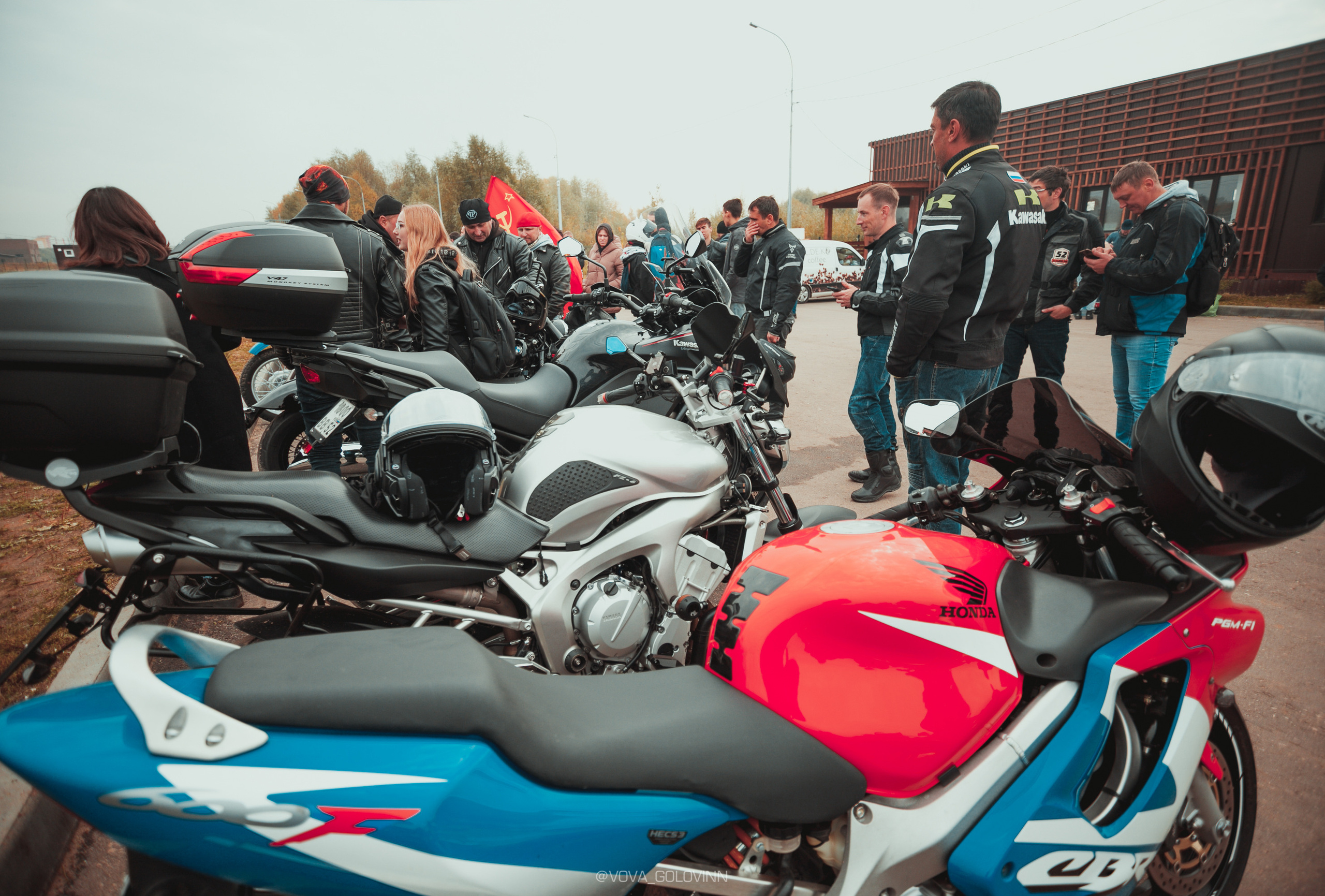 Закрытие мотосезона, Бор. Спортивный фотограф Нижний Новгород