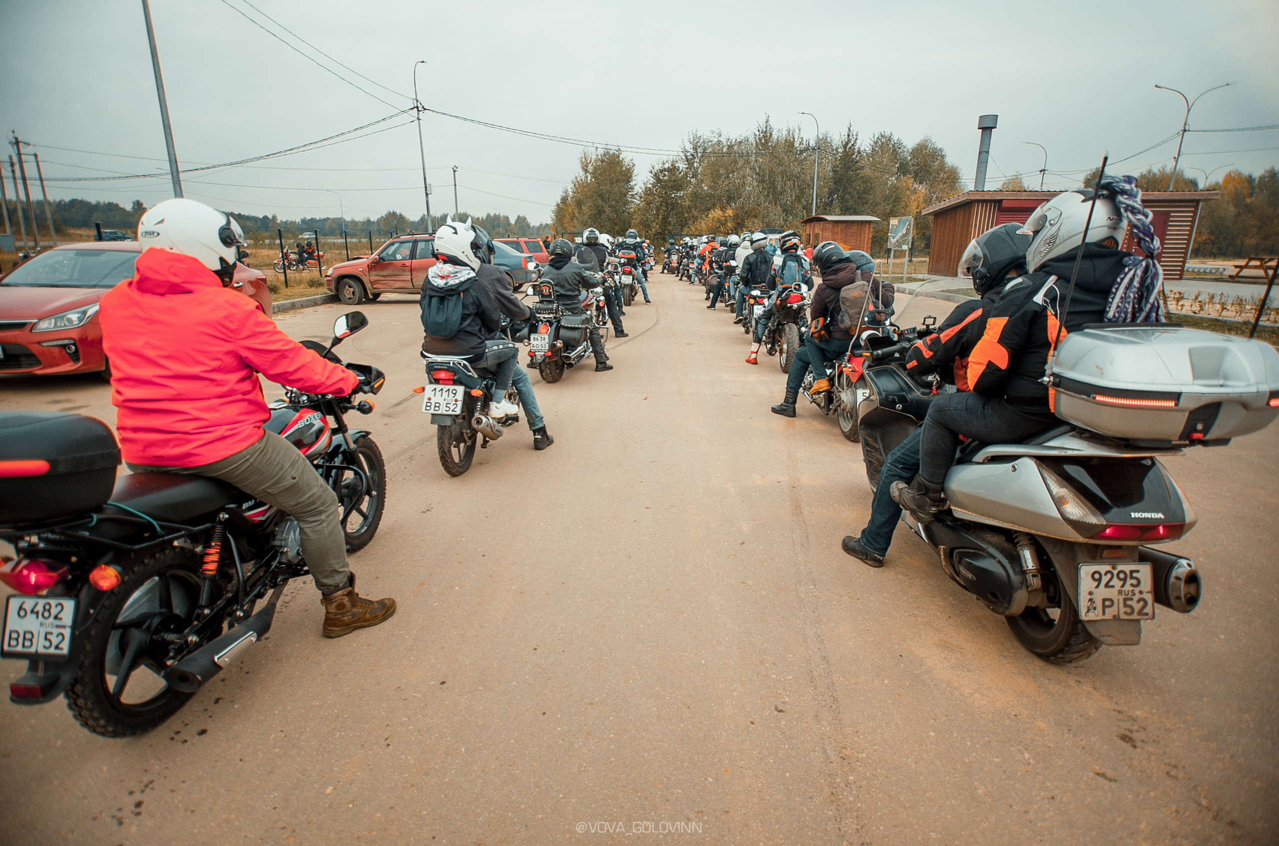 Закрытие мотосезона, Бор. Спортивный фотограф Нижний Новгород
