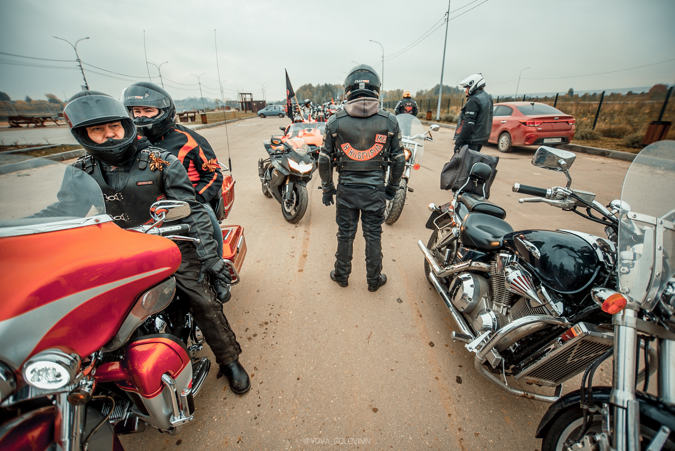 Закрытие мотосезона, Бор. Спортивный фотограф Нижний Новгород