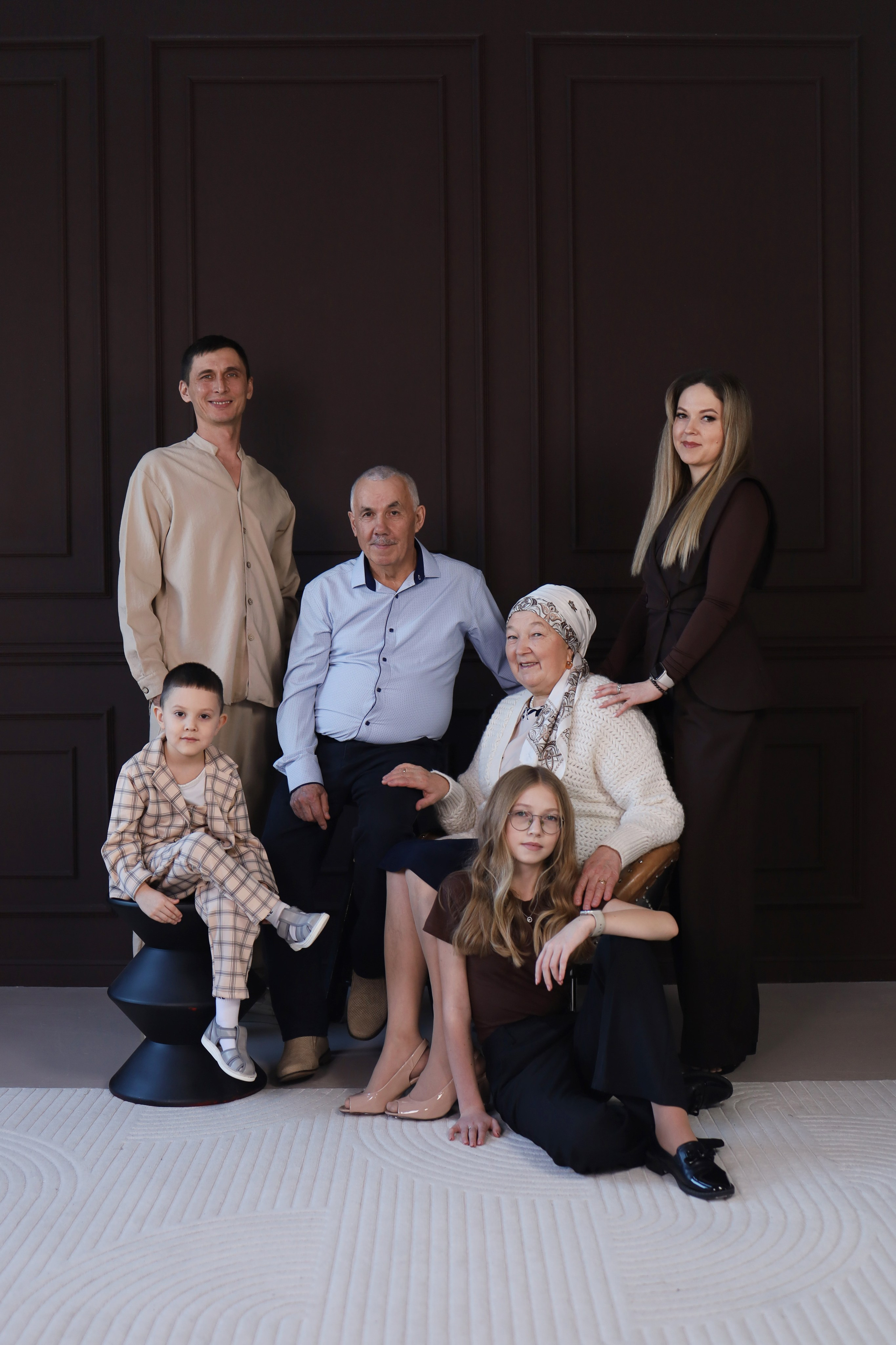 Большая семья Эльмиры. Семейный фотограф в Казани Римма Гатауллина