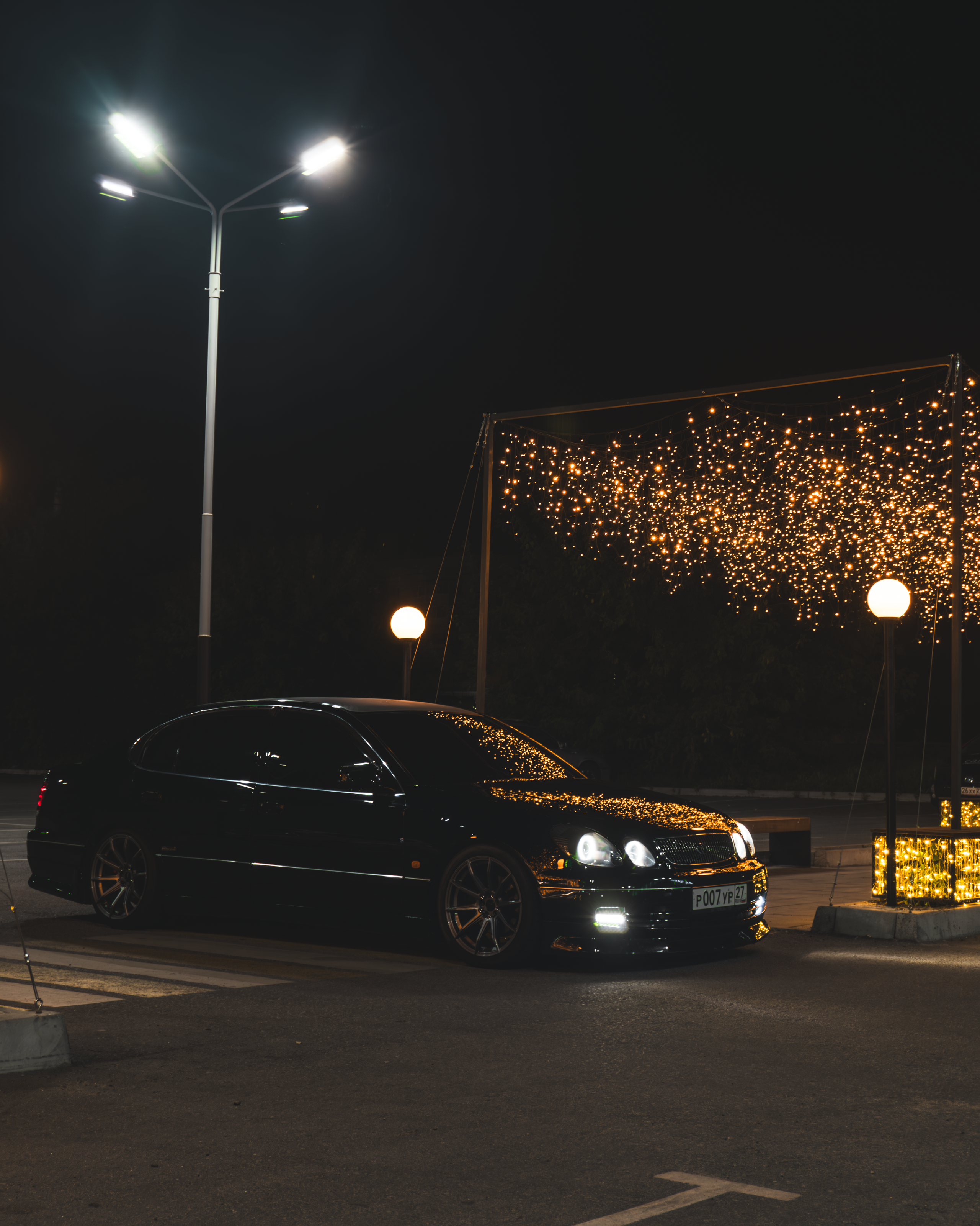 Toyota Aristo: в огнях Хабаровска