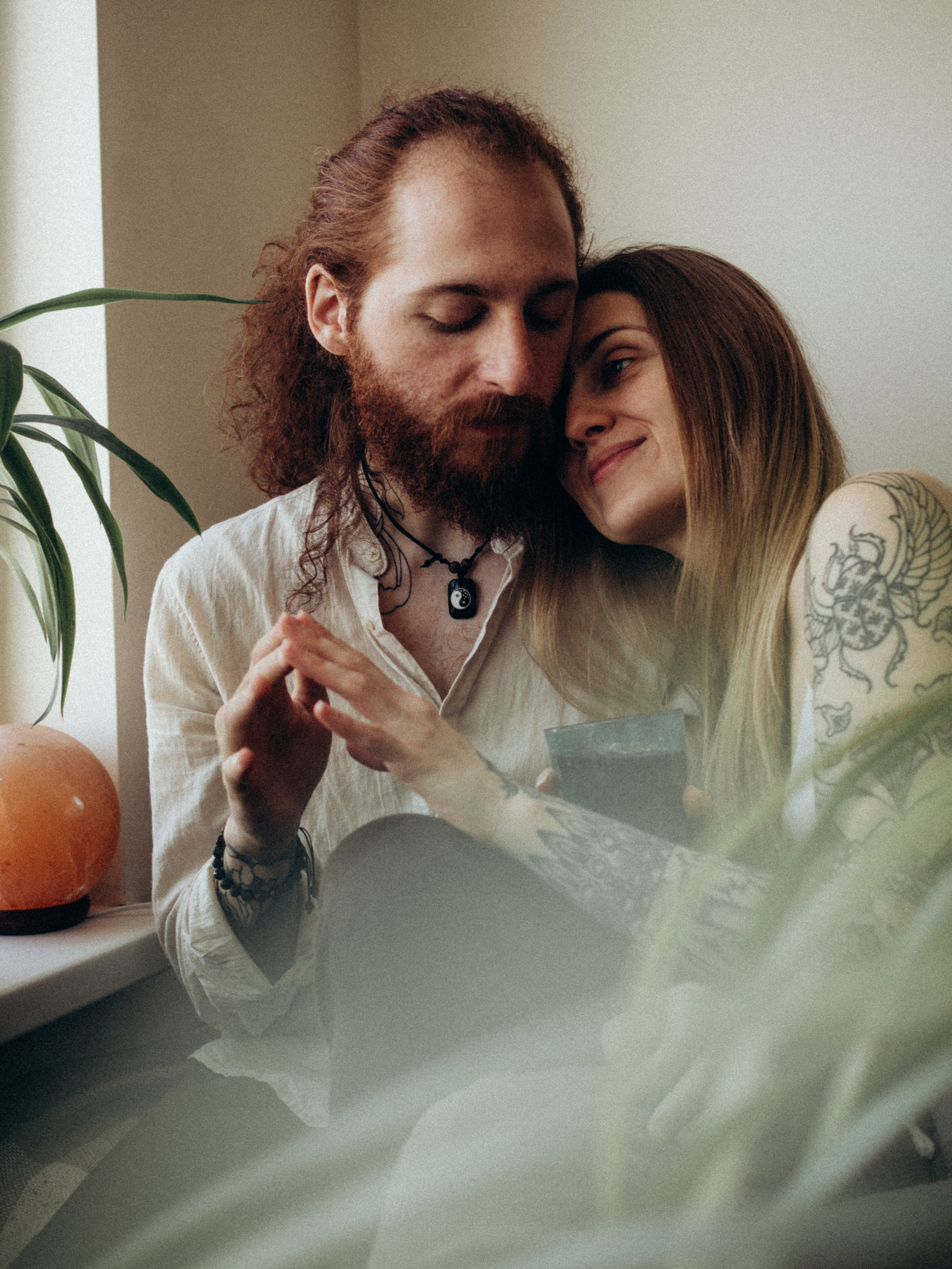 Парная фотосессия в домашних условиях